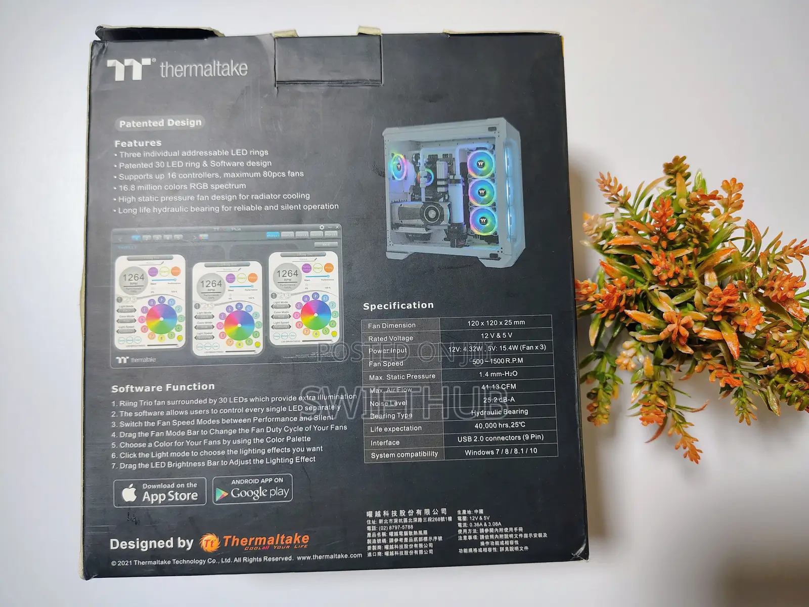 Thermaltake Riing Trio Premium Edition Fans