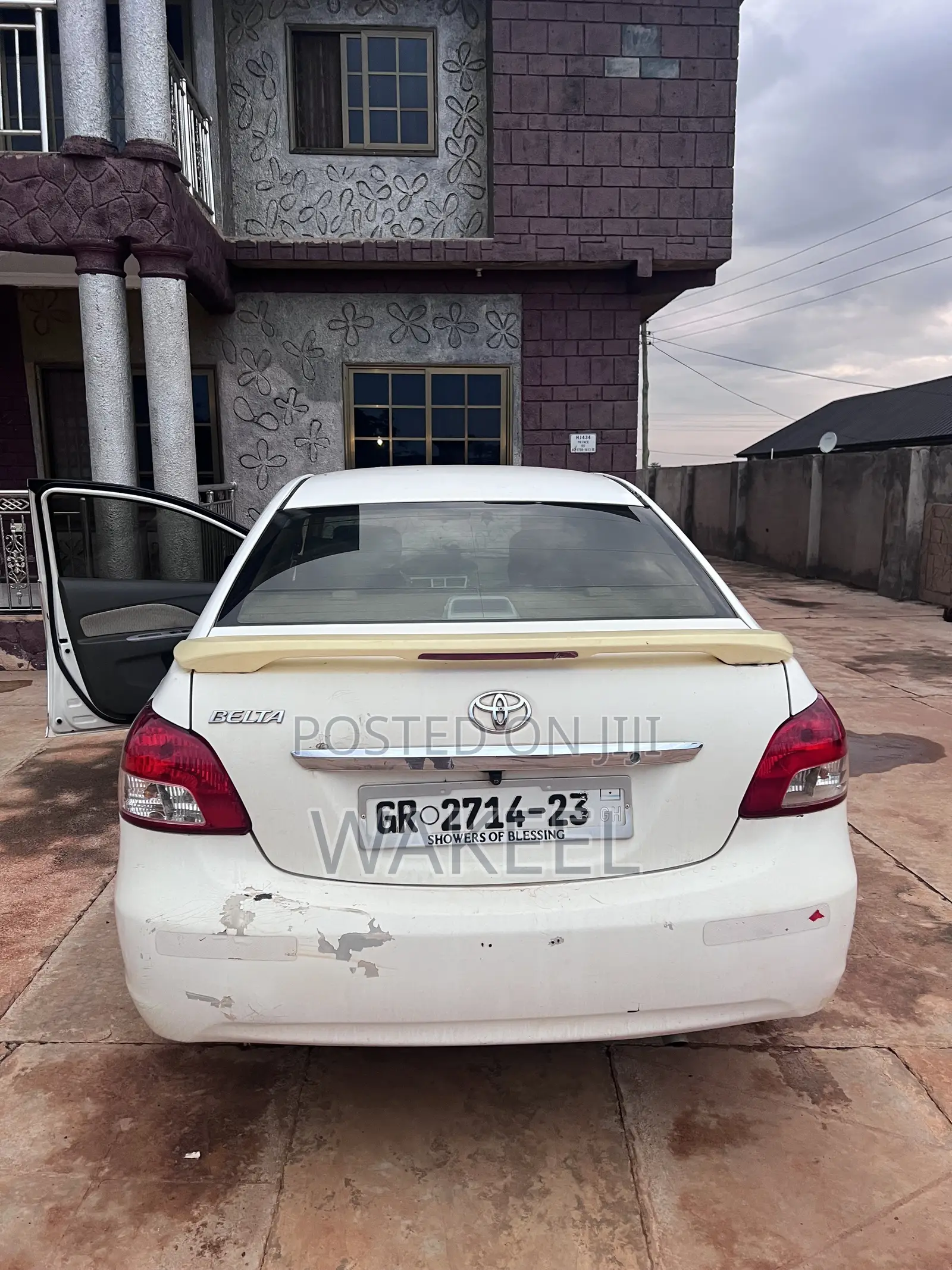Toyota Belta 2010 White