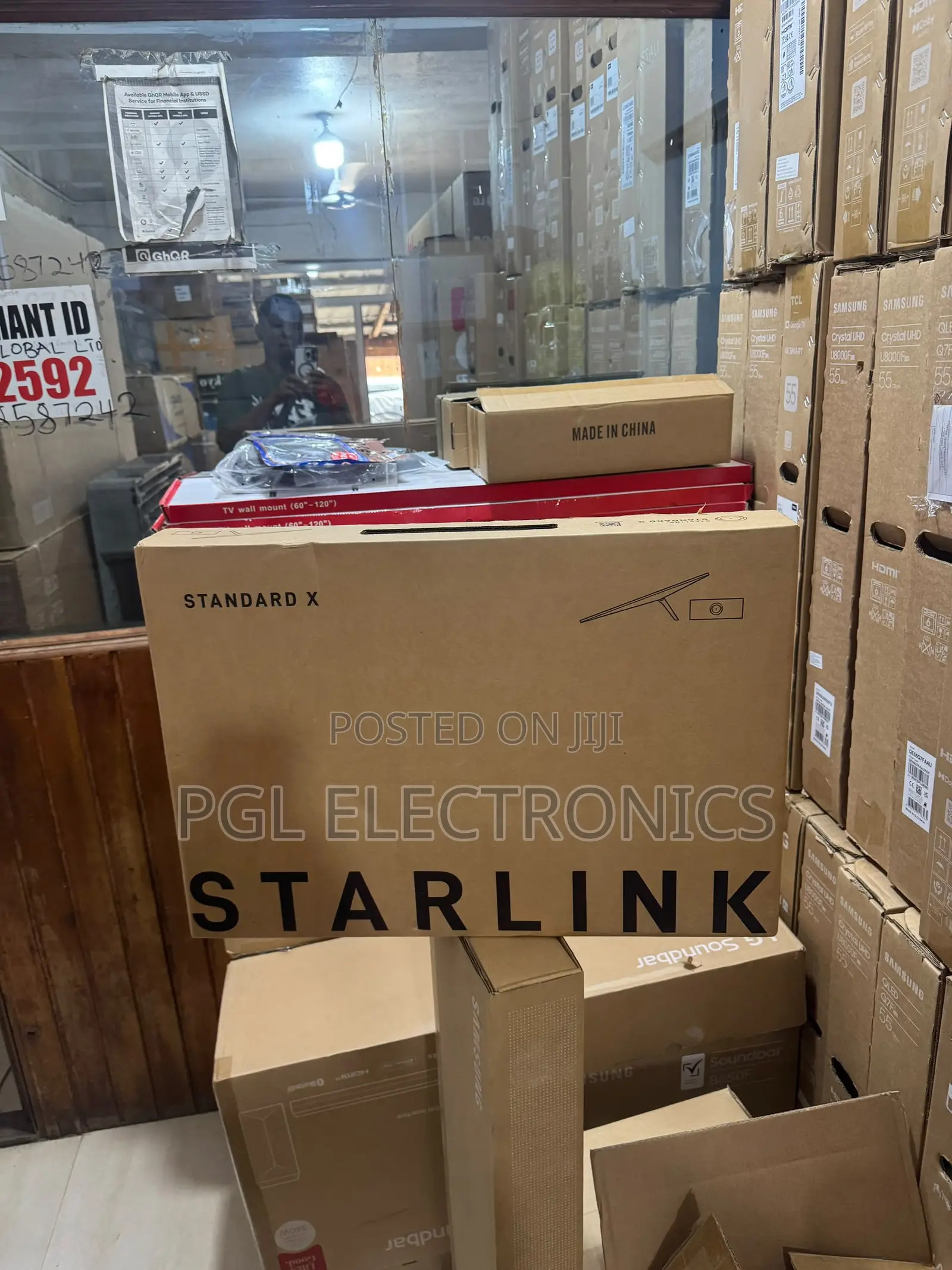 Starlink Standard X Kit Satellite Dish | Wi-Fi 6 Router