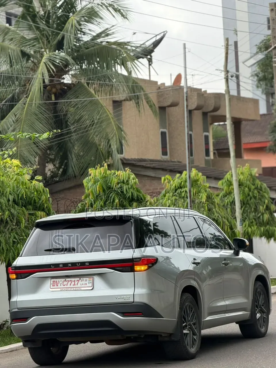 Lexus TX 2025 Silver