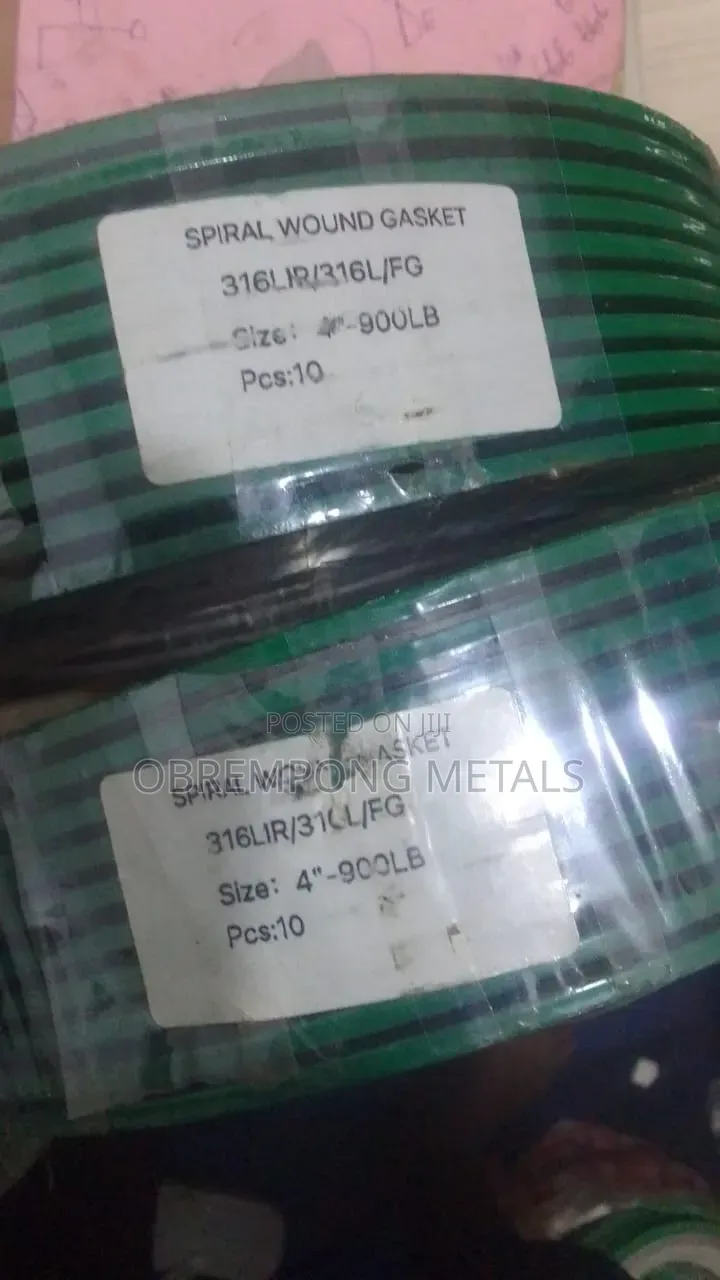 4" Spiral Wound Gasket 900lbs