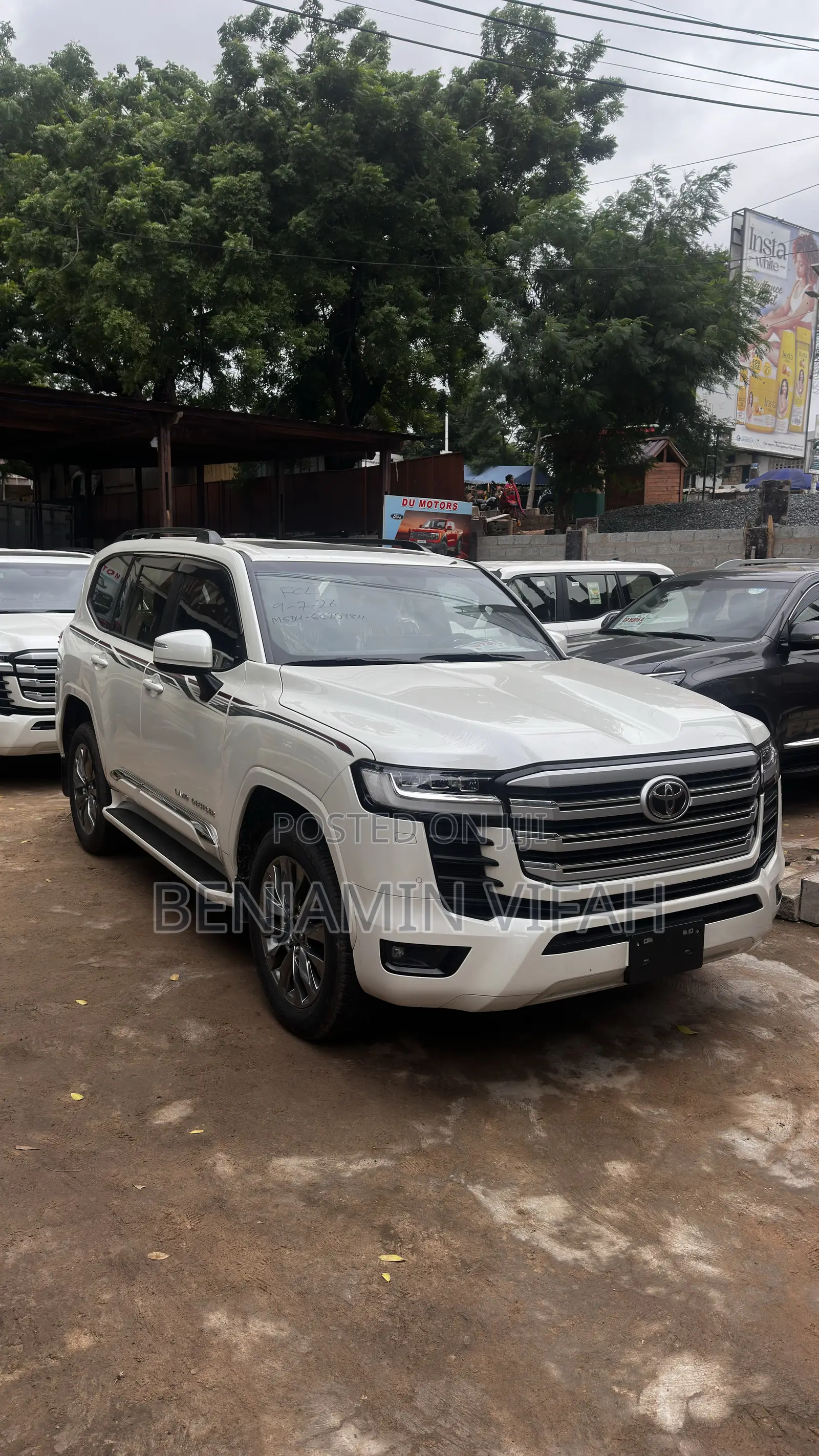 New Toyota Land Cruiser 2023 White