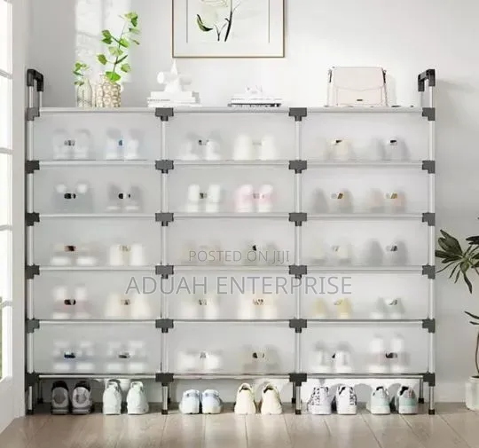 Storage 36 Pieces Shoe Rack With Cover