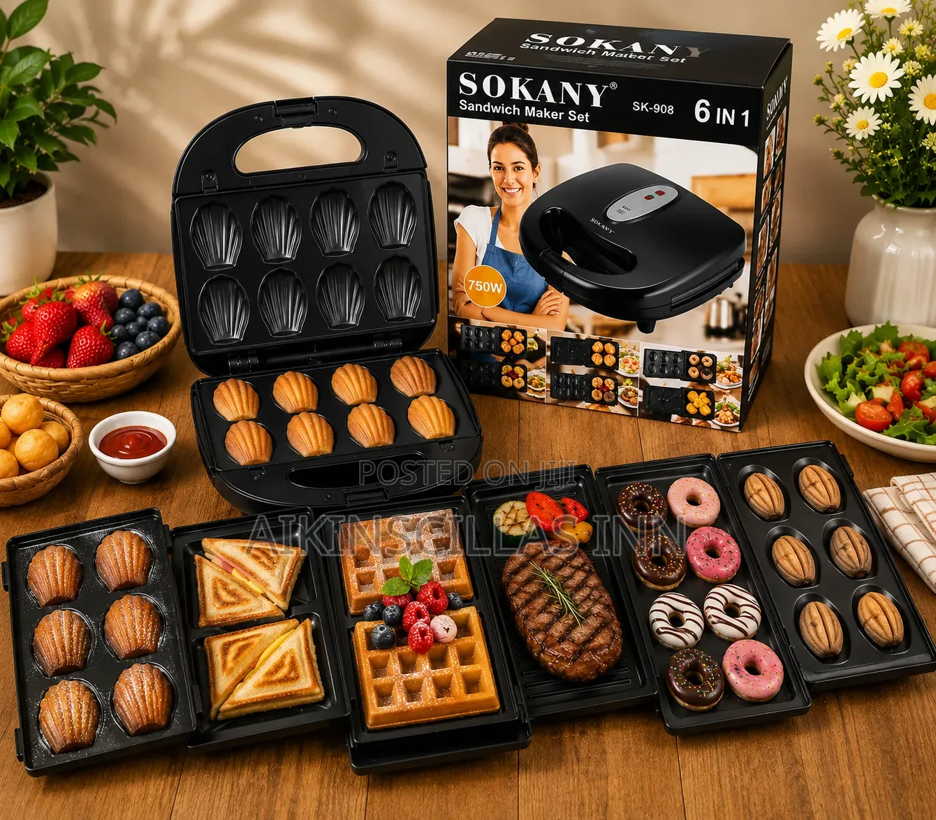 6 in 1 Toaster/Snack Maker