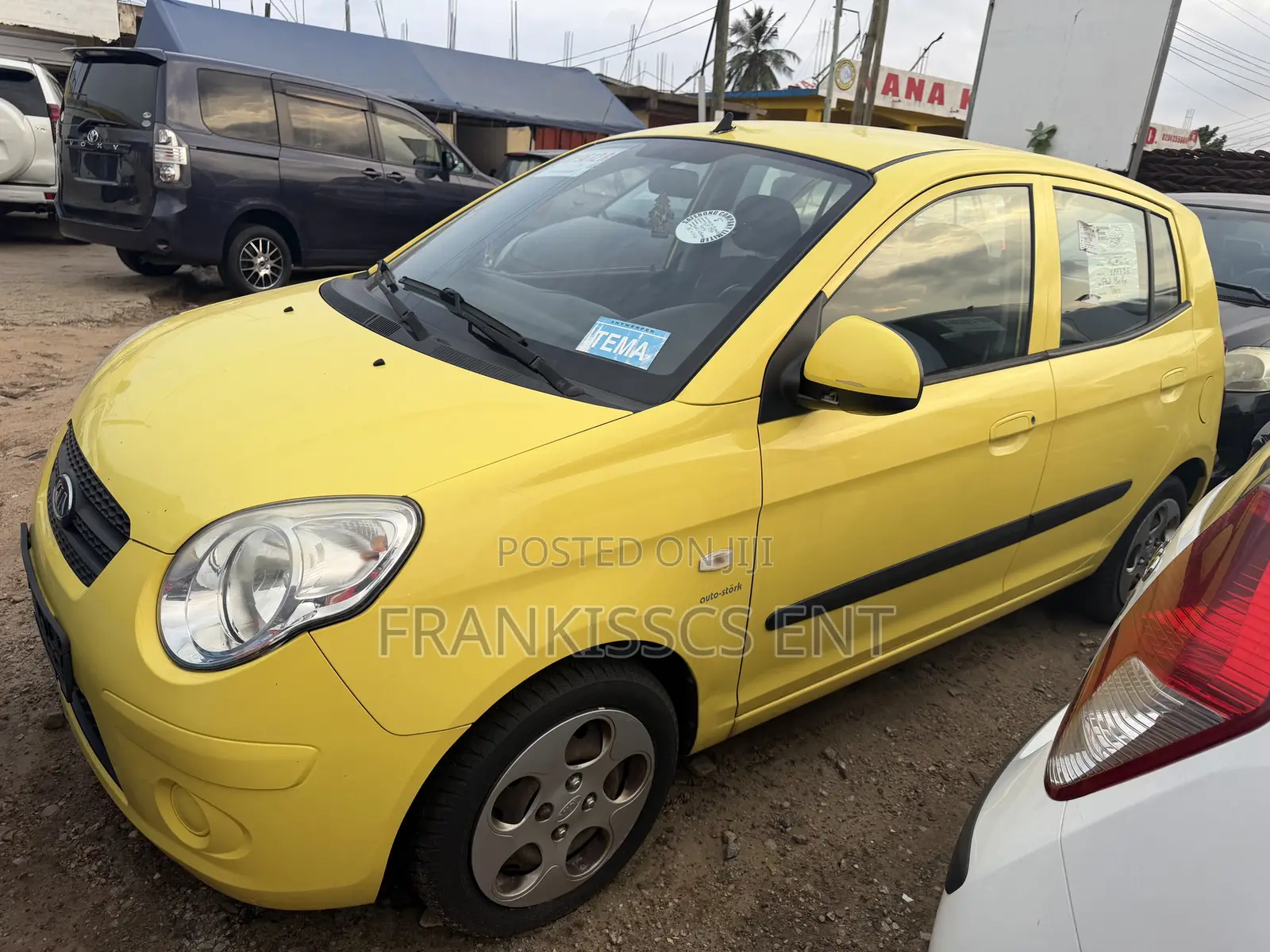 Kia Morning 2010 Yellow