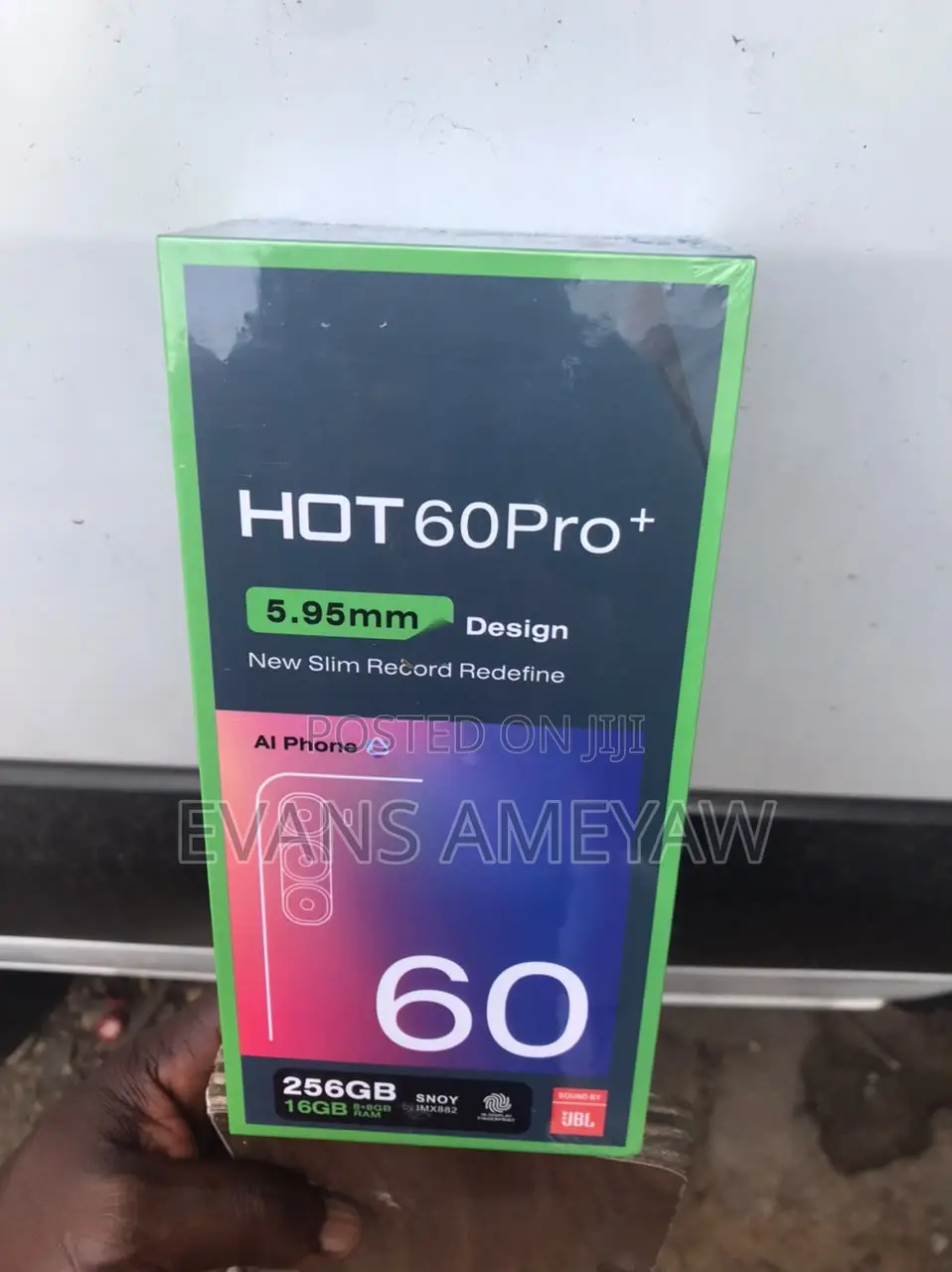 New Infinix Hot 60 Pro+ 256 GB Blue