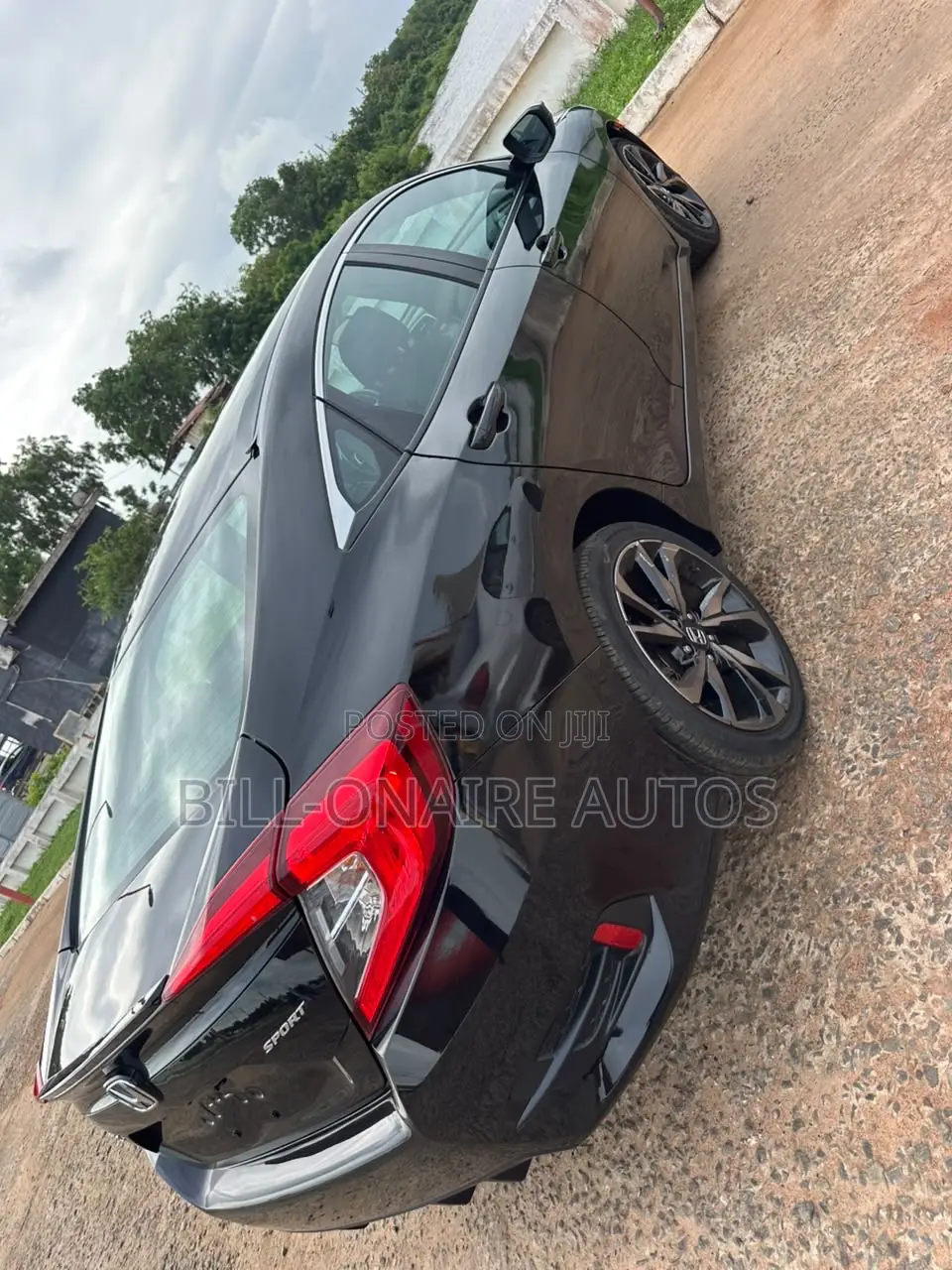 Honda Civic Sport Sedan 2019 Black