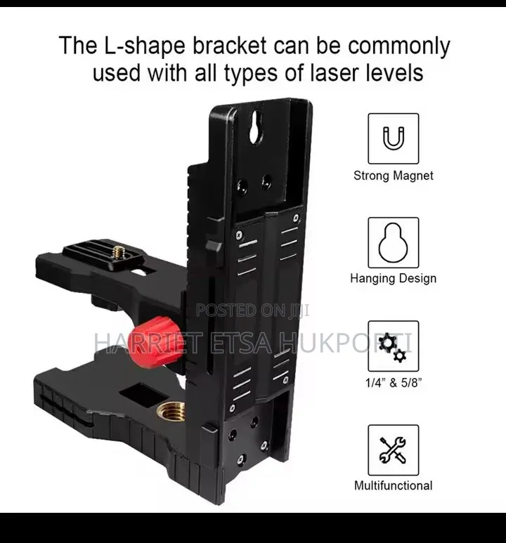 Zmart Magnetic Laser Level Bracket Tripod Head