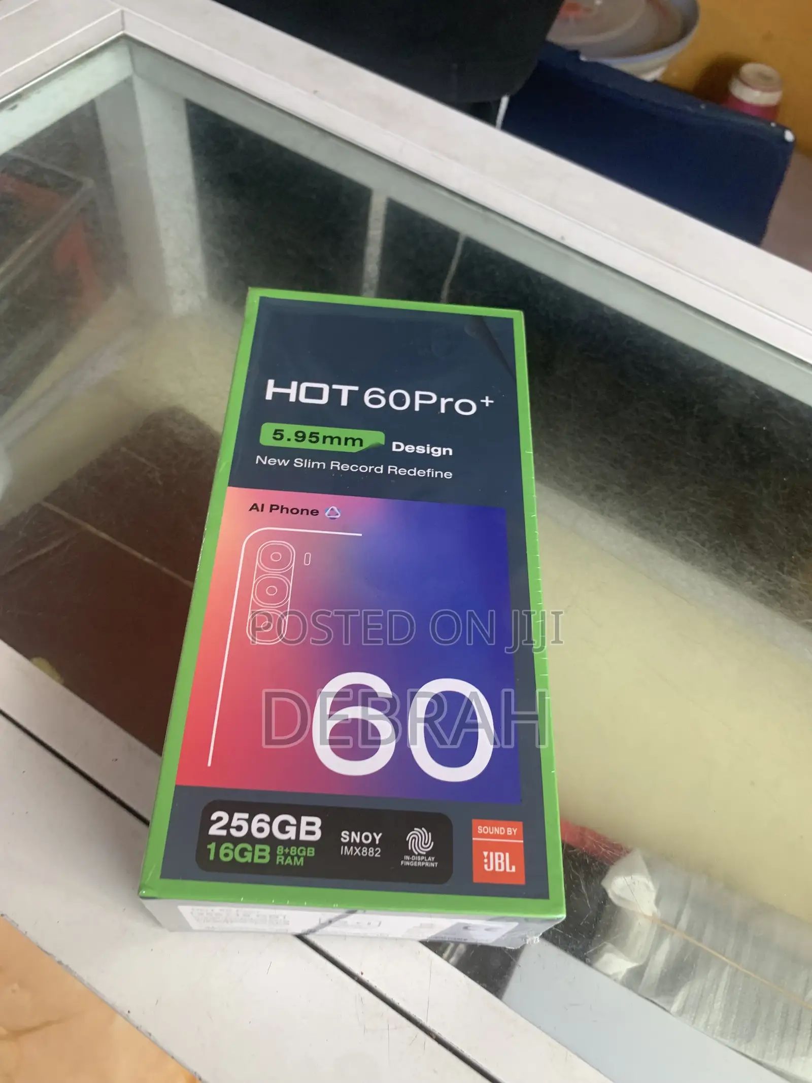 New Infinix Hot 60 Pro+ 256 GB Black