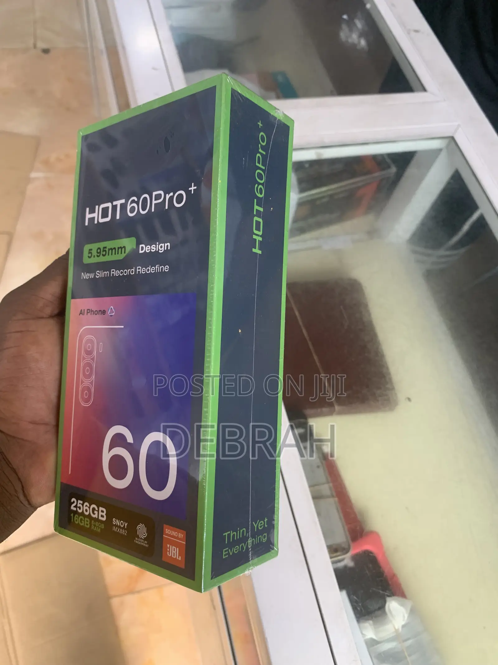 New Infinix Hot 60 Pro+ 256 GB Black