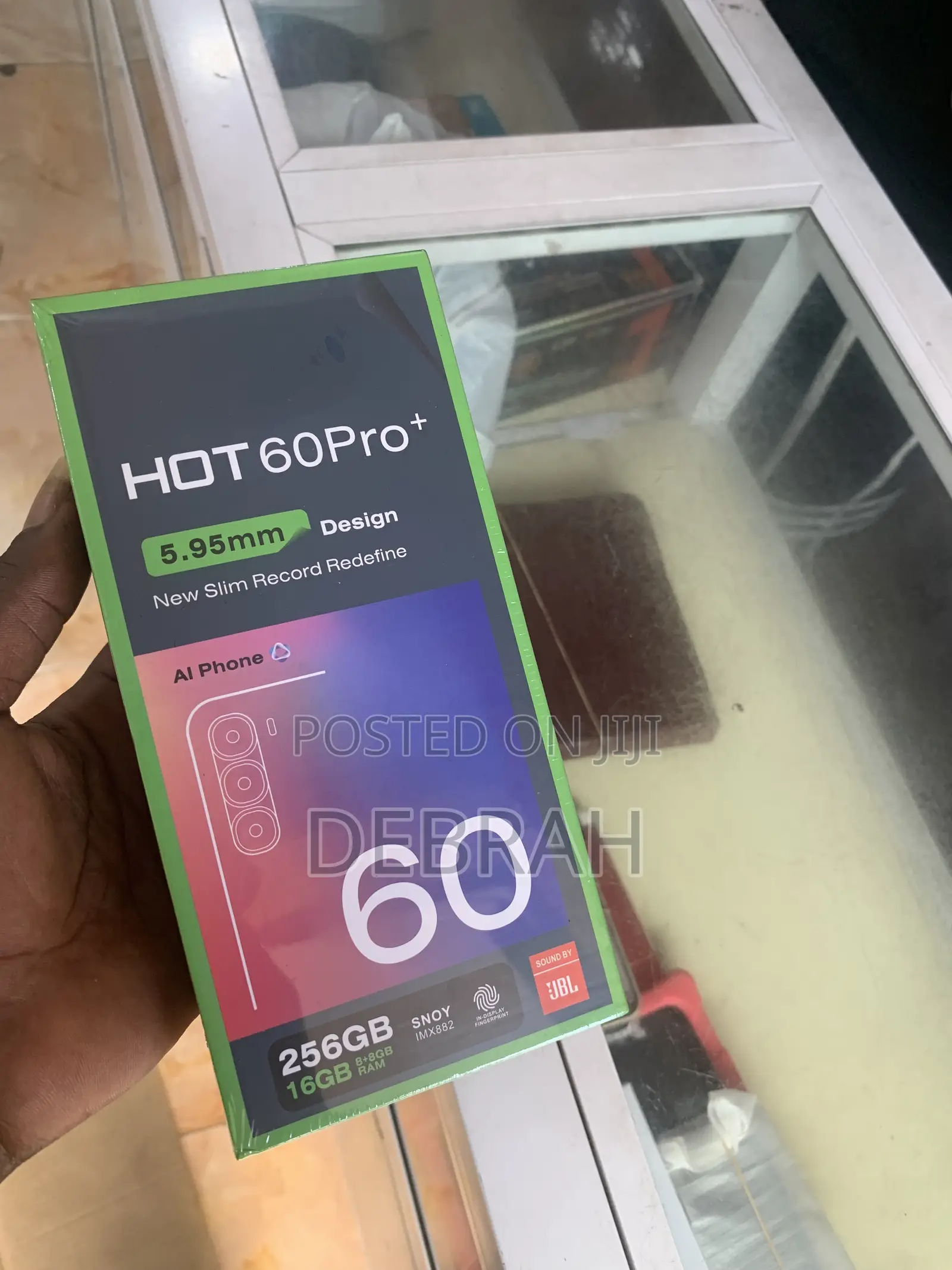 New Infinix Hot 60 Pro+ 256 GB Black