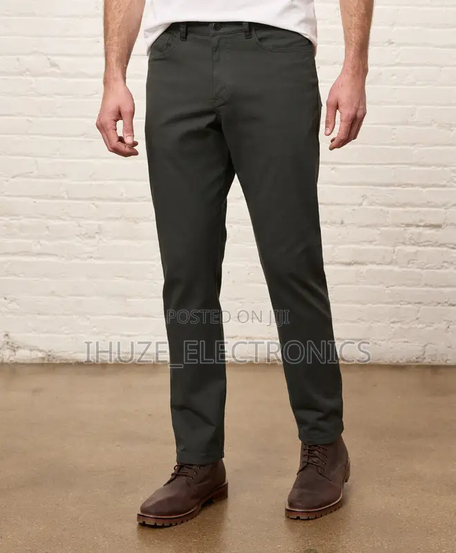 Pact Organic Stretch Twill 5-Pocket Pant (Waist 32)