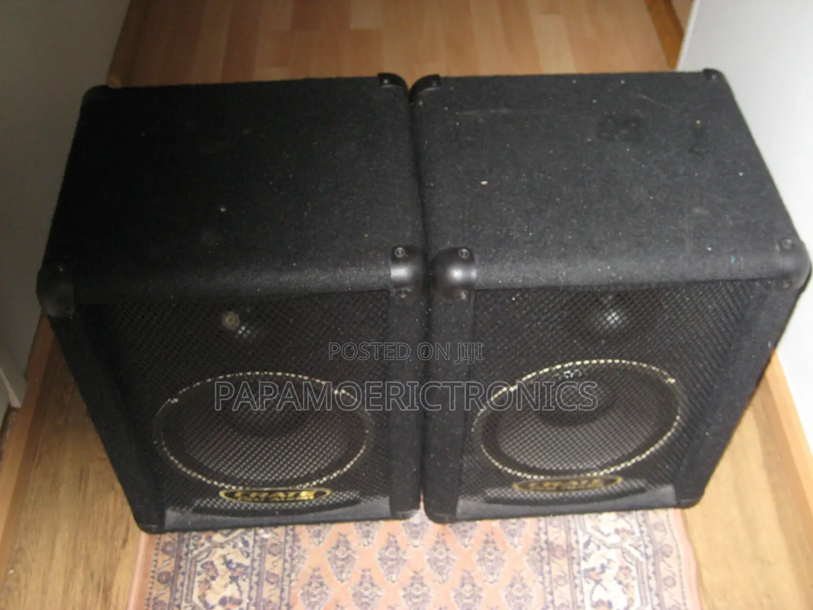 Crate Pro Audio Pe10p 50w 8-Ohm Unpowered Pa Speakers Set