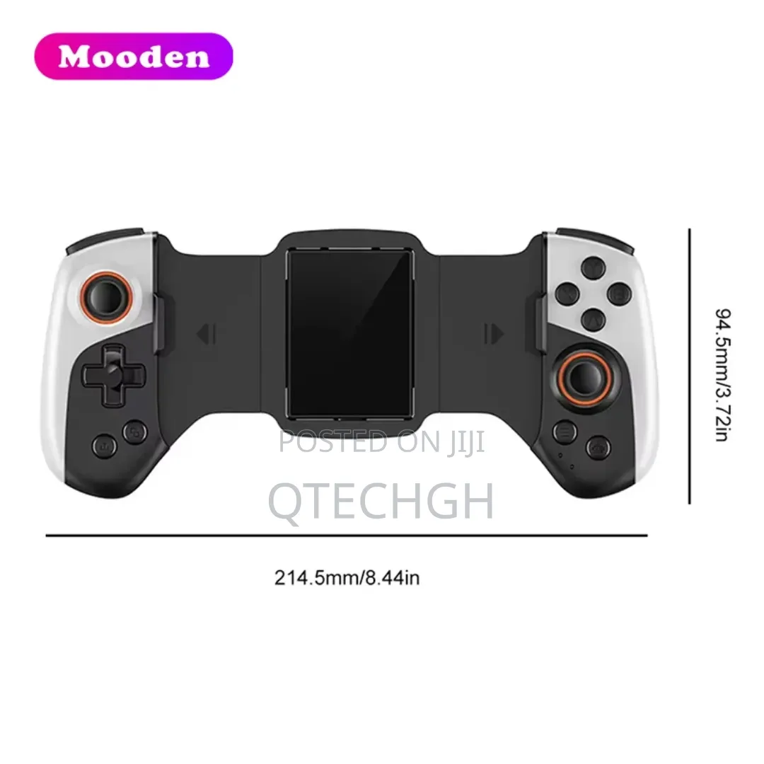 Wireless Gaming Controller for Phones With Cooling Pad