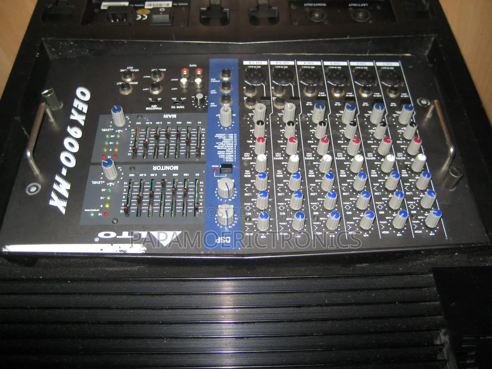 Portable Powered Pa System Alto Oex 900 Mx