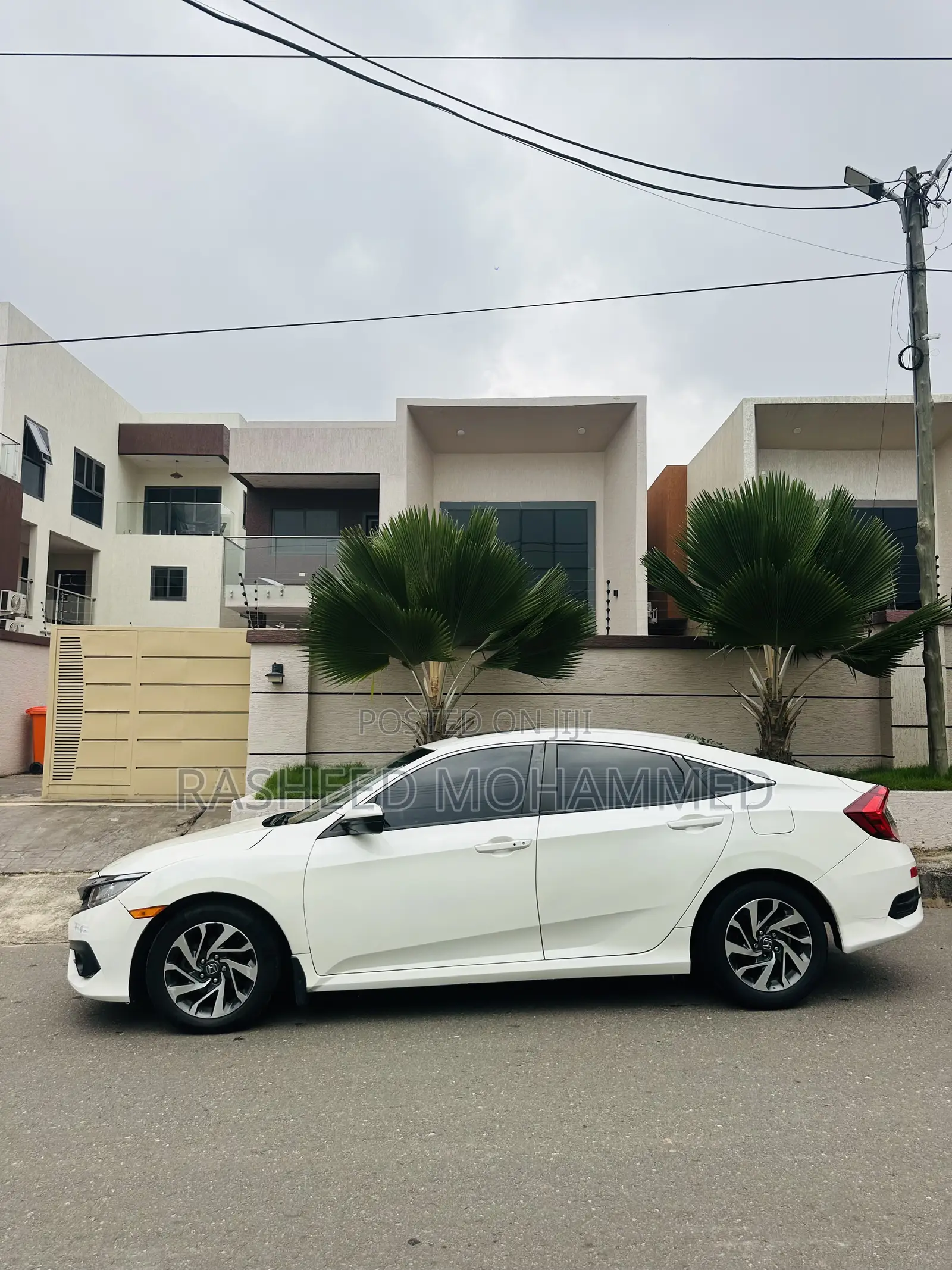 Honda Civic EX-L 4dr Sedan (1.5L 4cyl) 2016 White