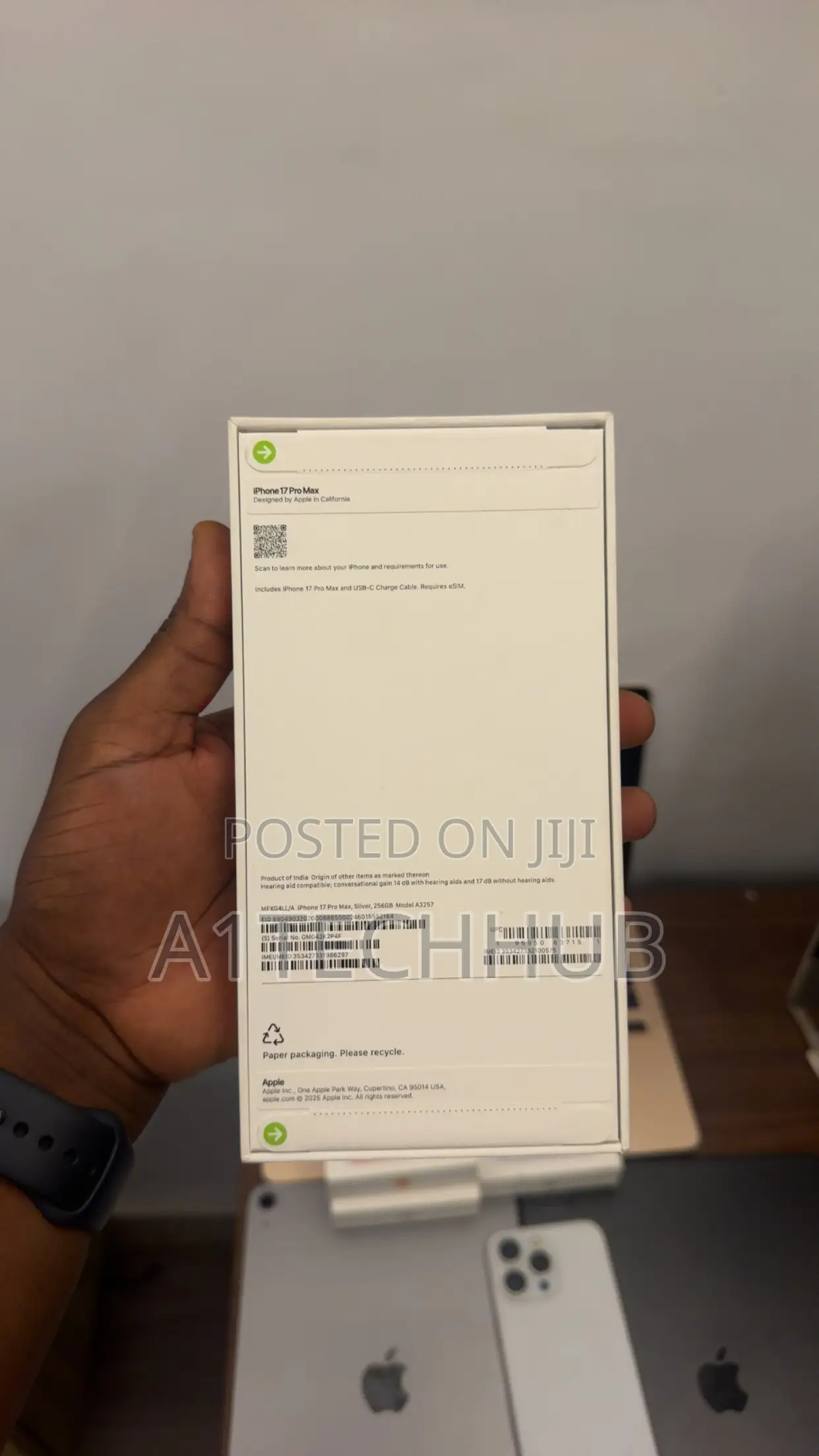 New Apple iPhone 17 Pro Max 256 GB Silver