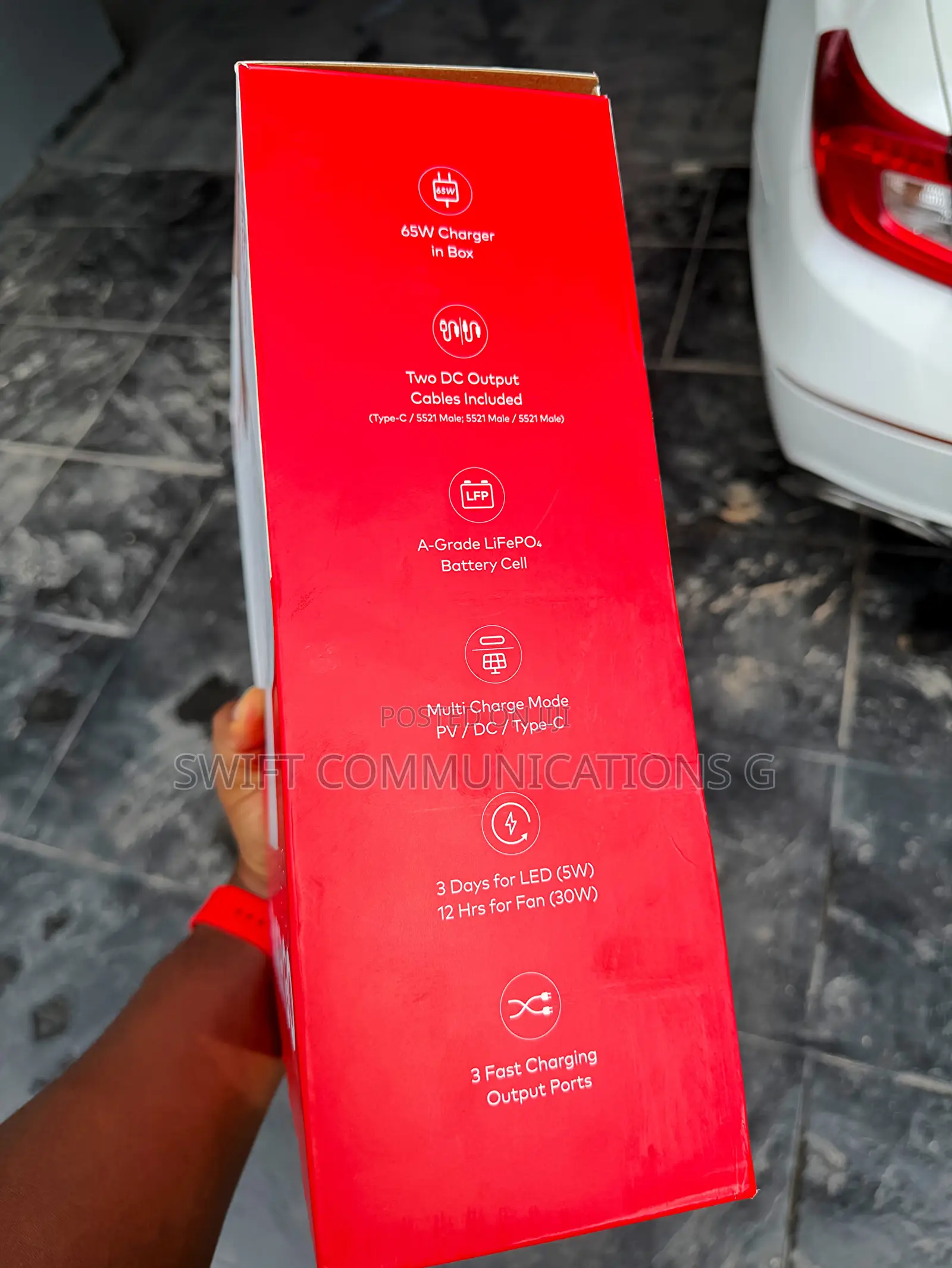 100,000mah Powerbank 320wh Itel Power Go