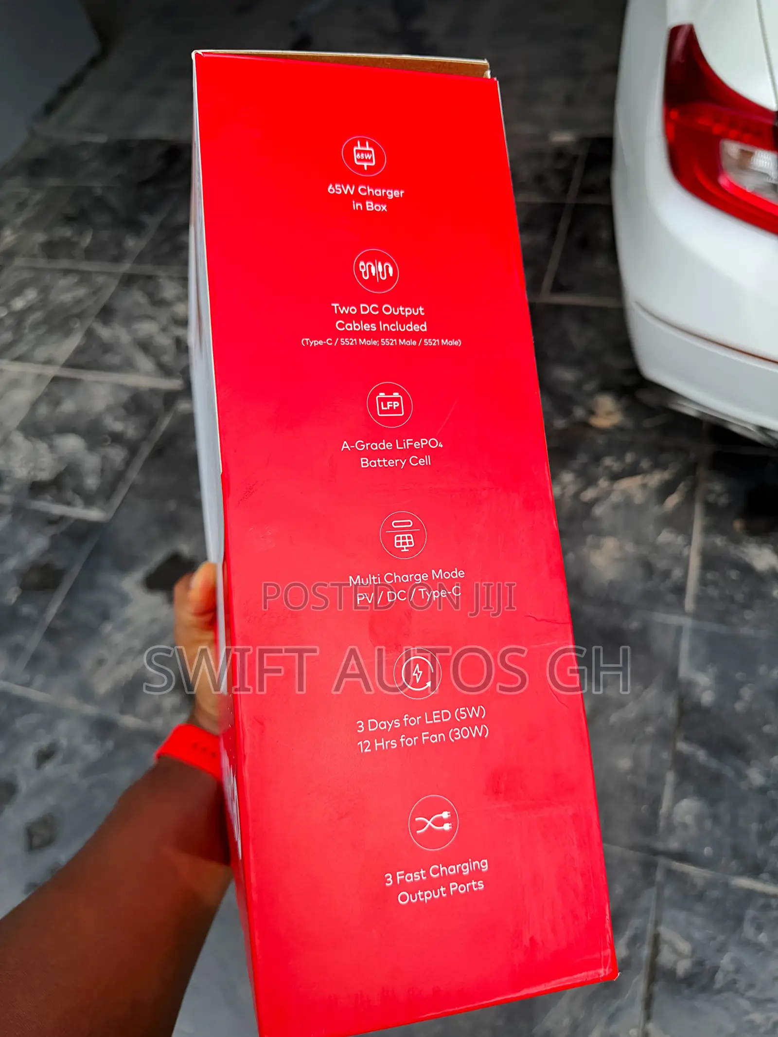 100,000mah Powerbank 320wh Itel Power Go