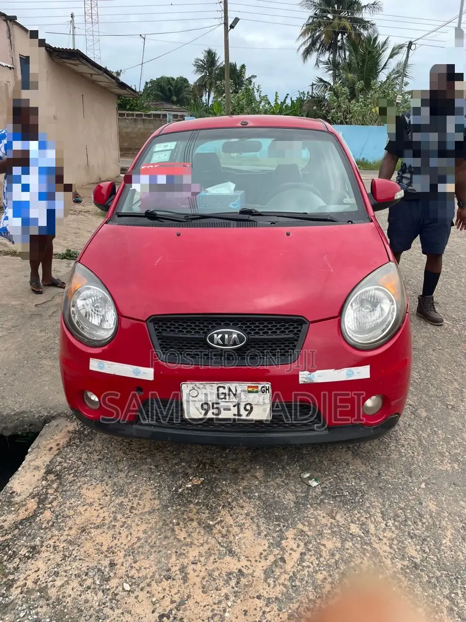 Kia Morning 2010 Red