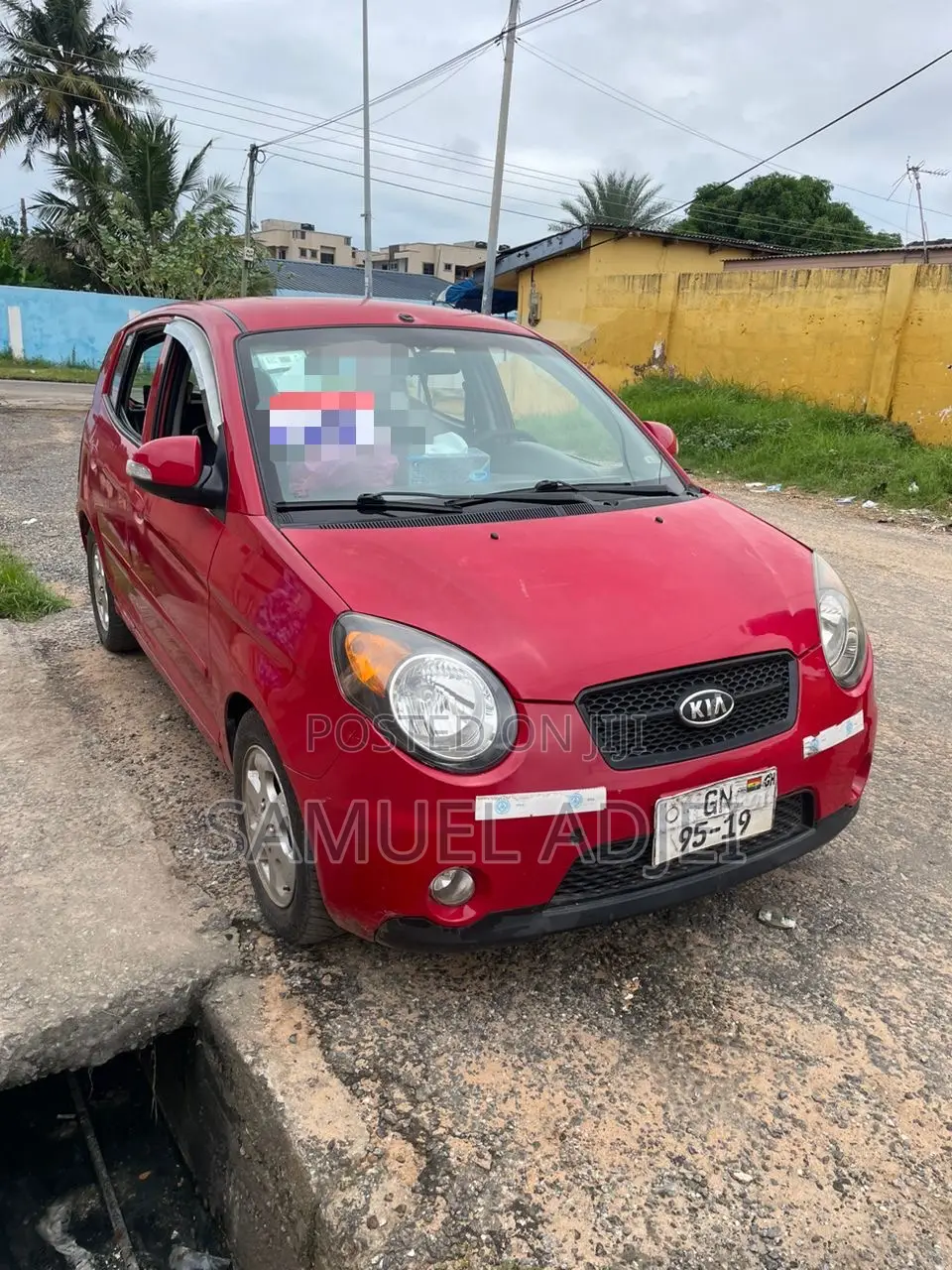 Kia Morning 2010 Red