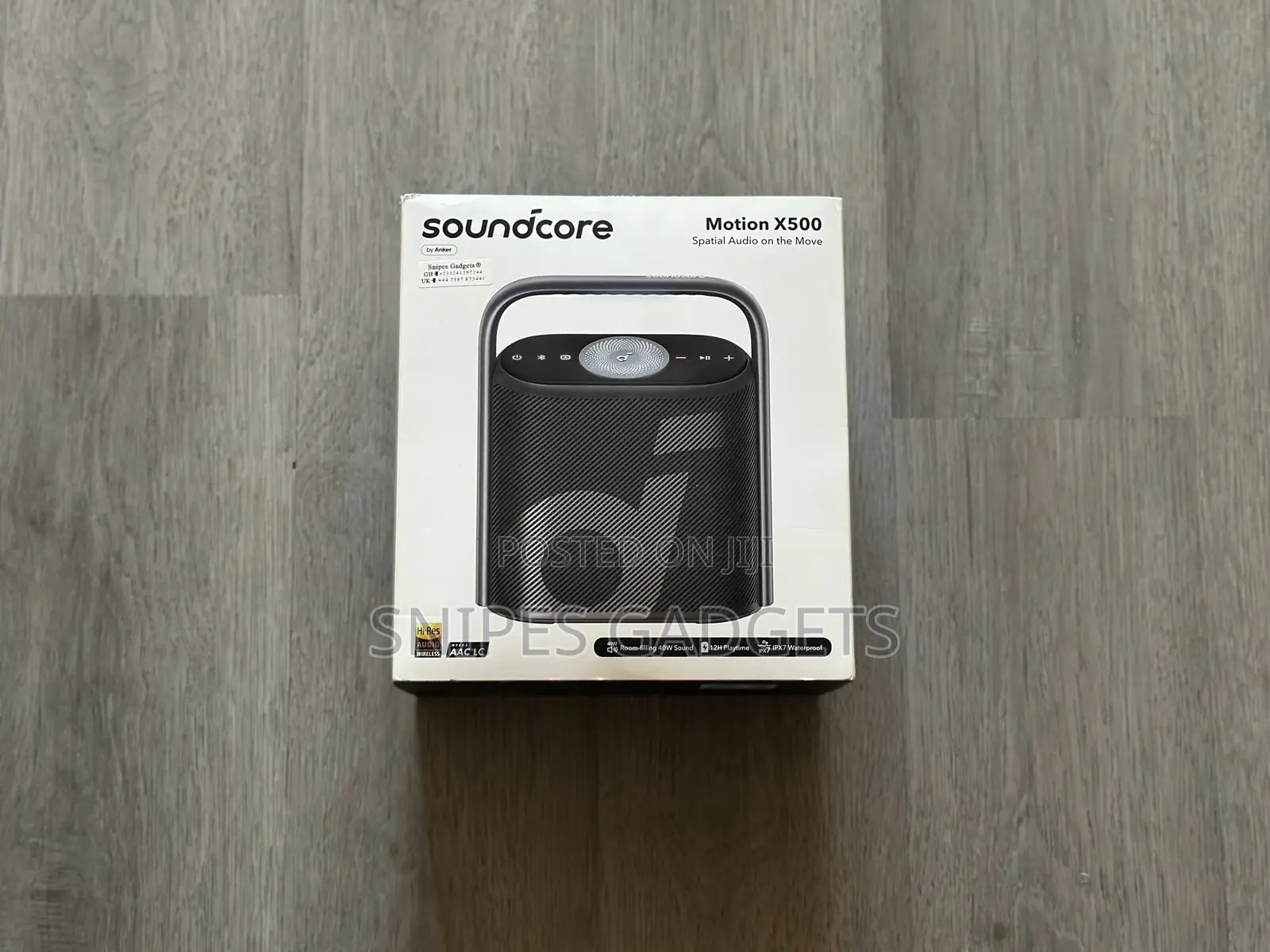 Soundcore Motion X500 Portable Bluetooth Speaker With Spatial Audio