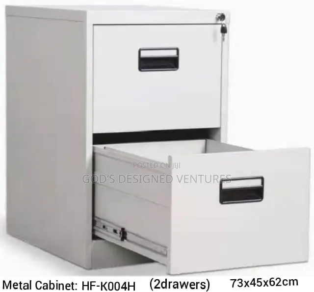 2 Drawer Metal Cabinet