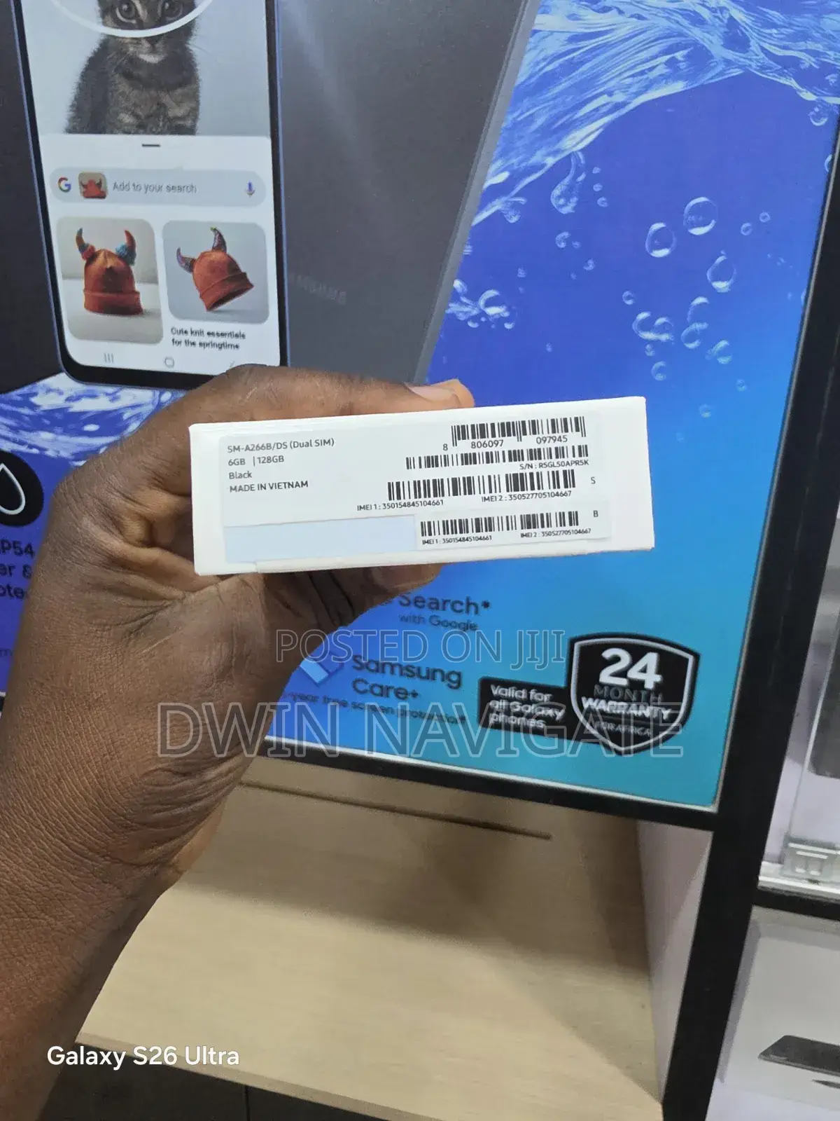 New Samsung Galaxy A26 128 GB Black