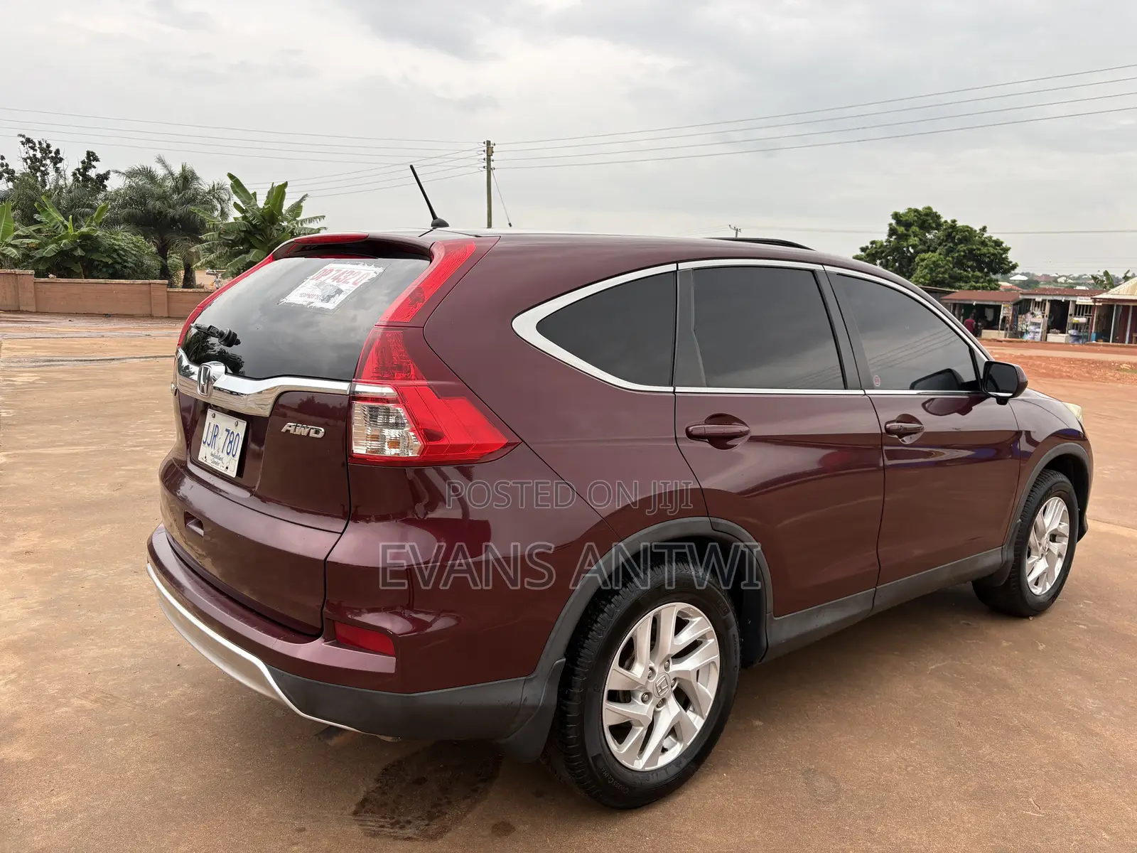 Honda CR-V EX 4dr SUV (2.4L 4cyl CVT) 2016 Red