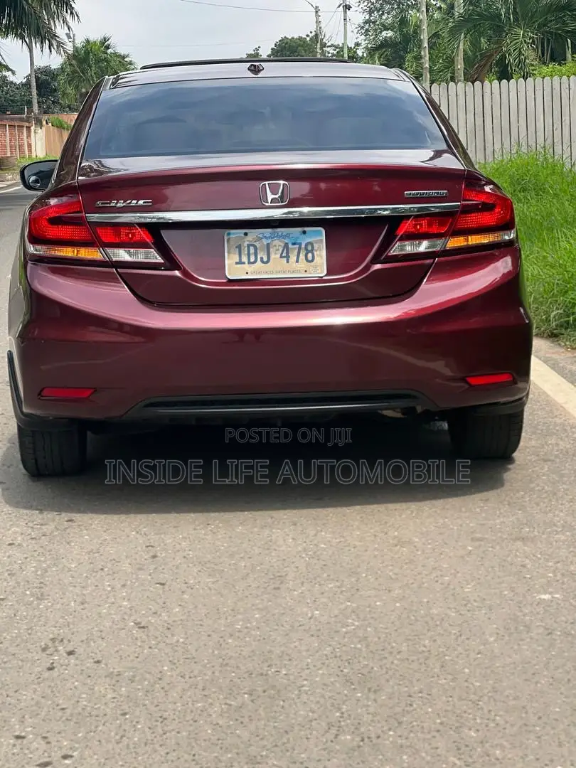 Honda Civic 2015 Burgundy