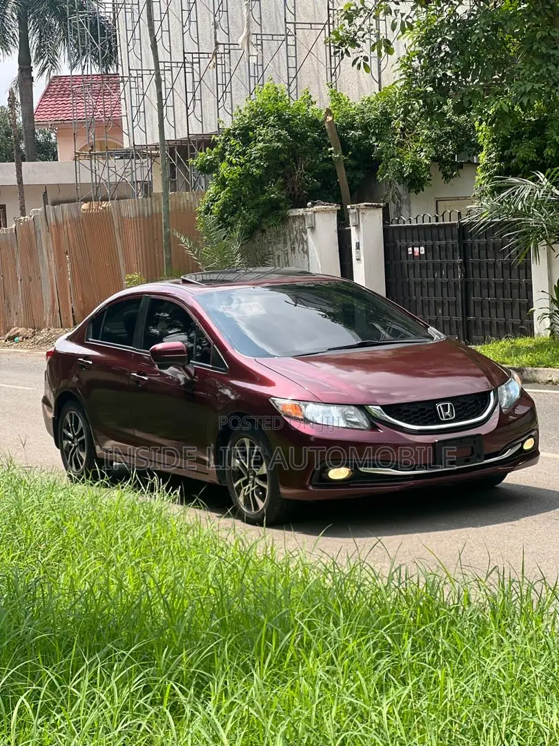 Honda Civic 2015 Burgundy