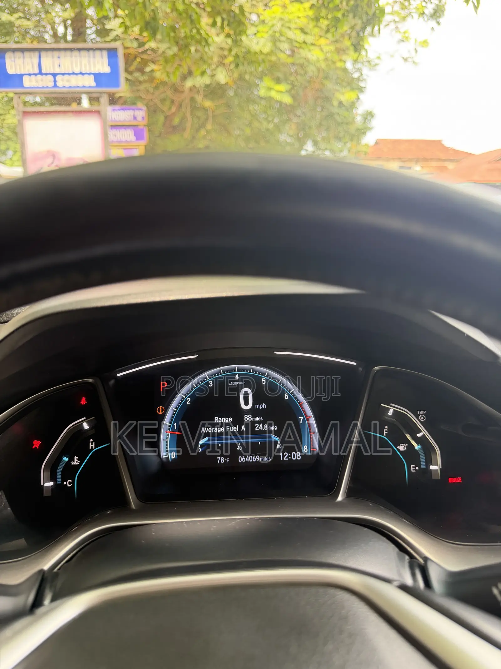 Honda Civic EX-T Sedan 2018 Black
