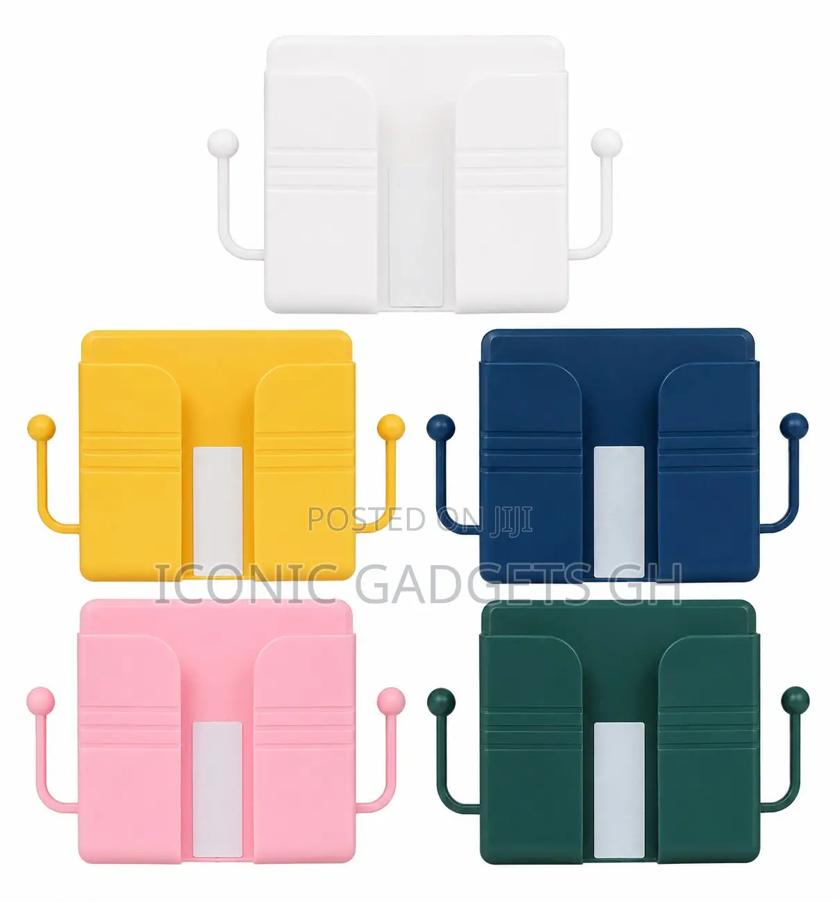 5-in-1 Wall-Mounted Storage Holder