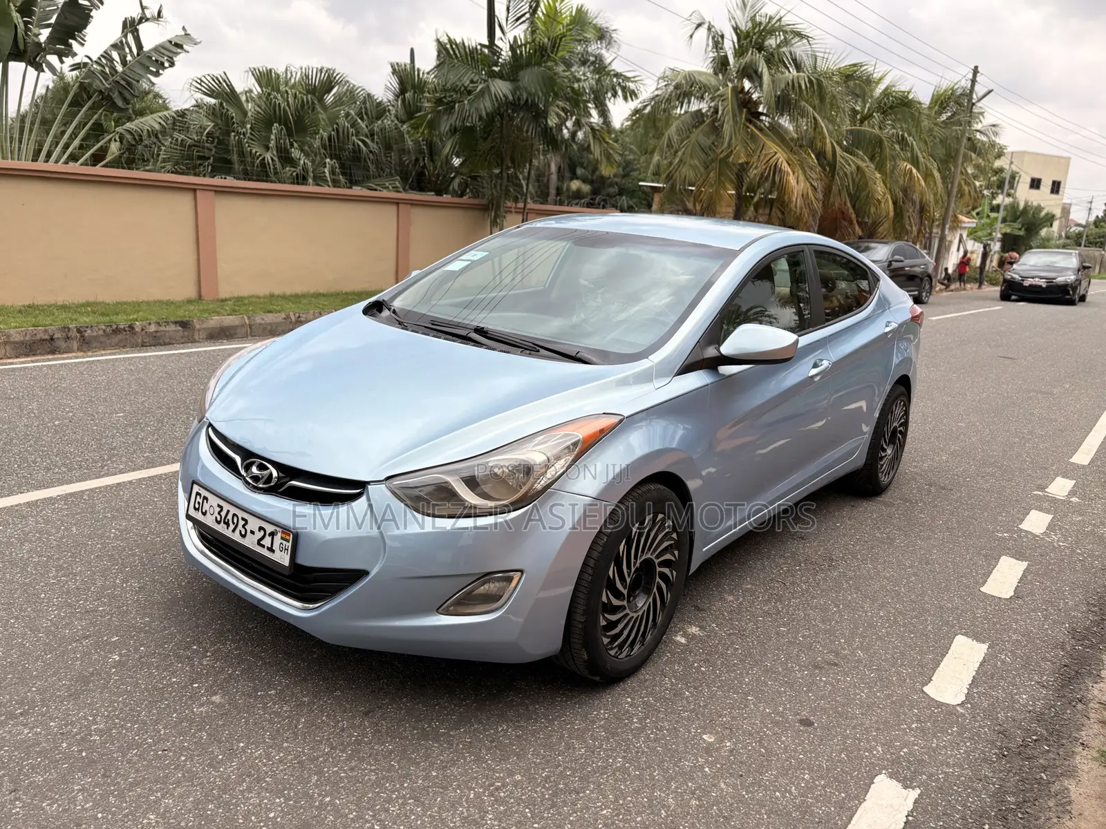 Hyundai Elantra GLS Sedan FWD (1.8L 4cyl 6A) 2013 Blue