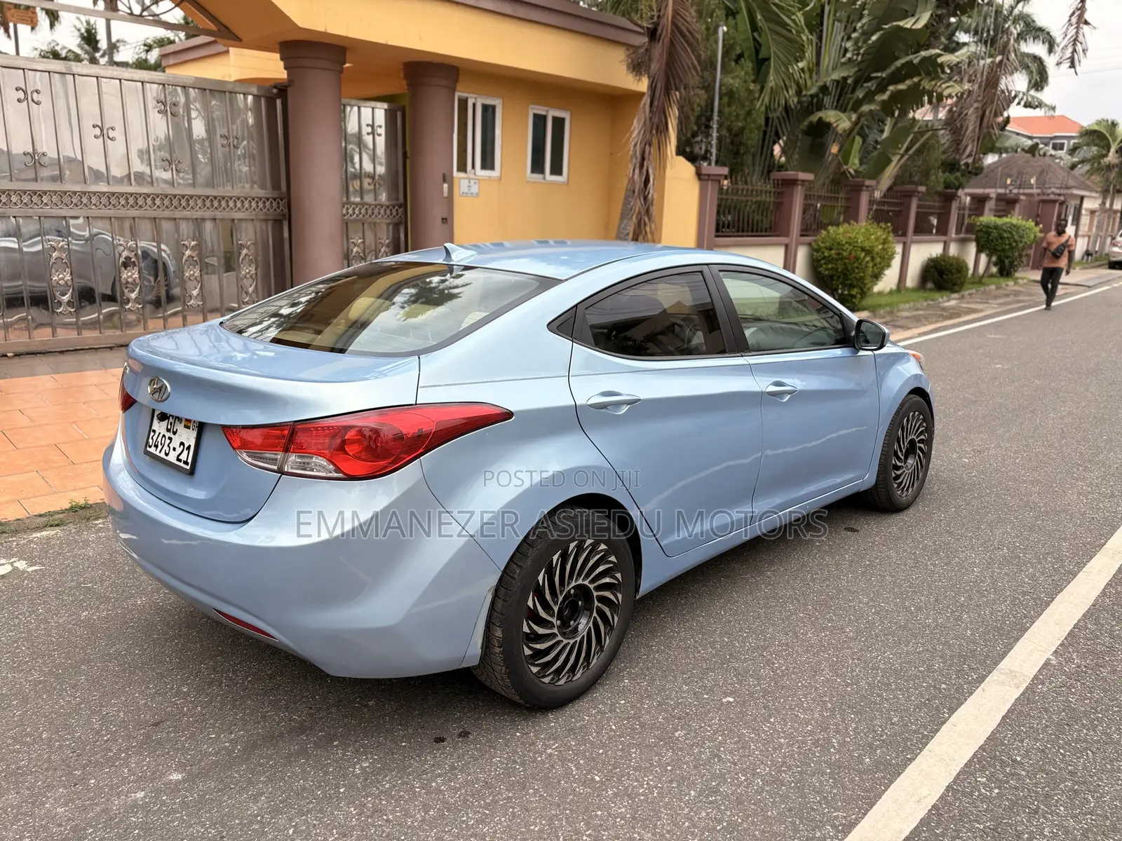 Hyundai Elantra GLS Sedan FWD (1.8L 4cyl 6A) 2013 Blue