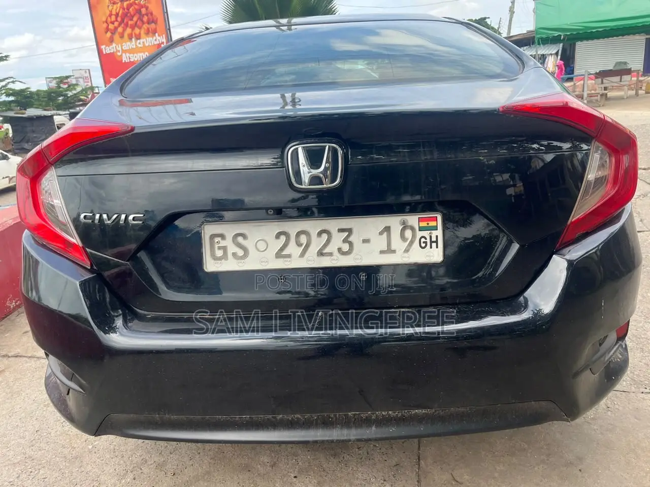 Honda Civic EX 4dr Sedan (2.0L 4cyl) 2017 Black