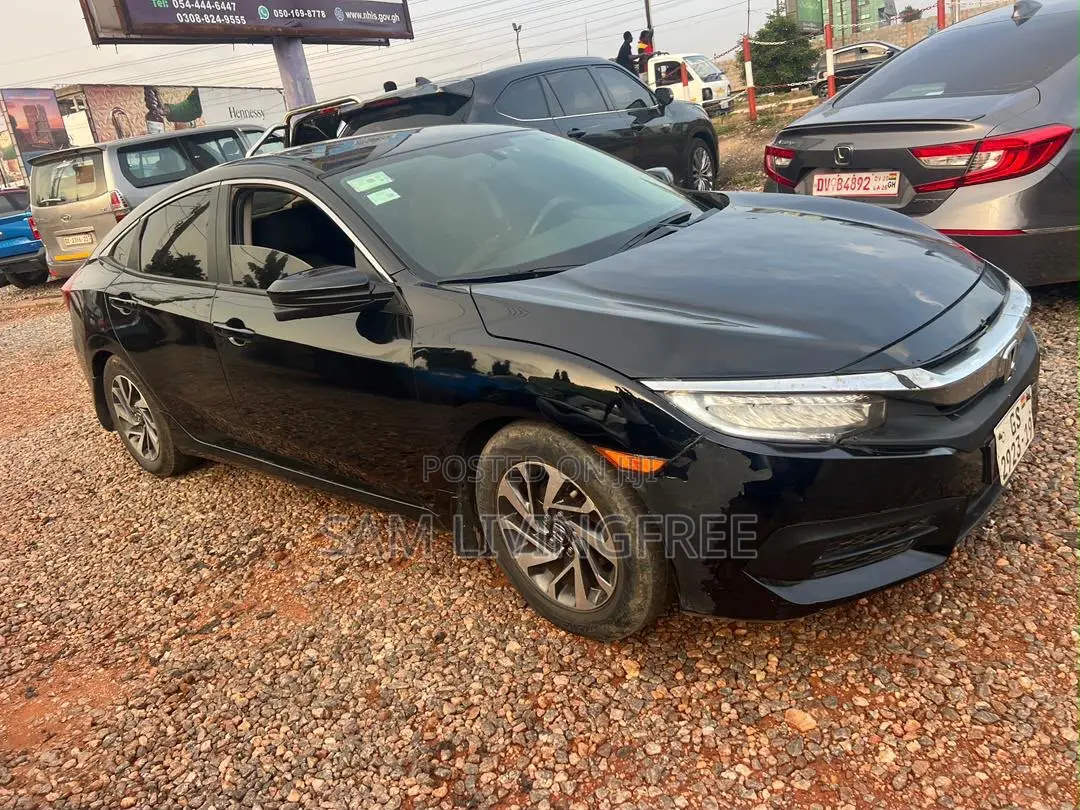 Honda Civic EX 4dr Sedan (2.0L 4cyl) 2017 Black