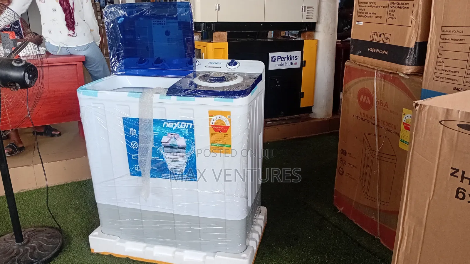 Nexon 12kg High-Capacity Washing Machine for Busy 12kg