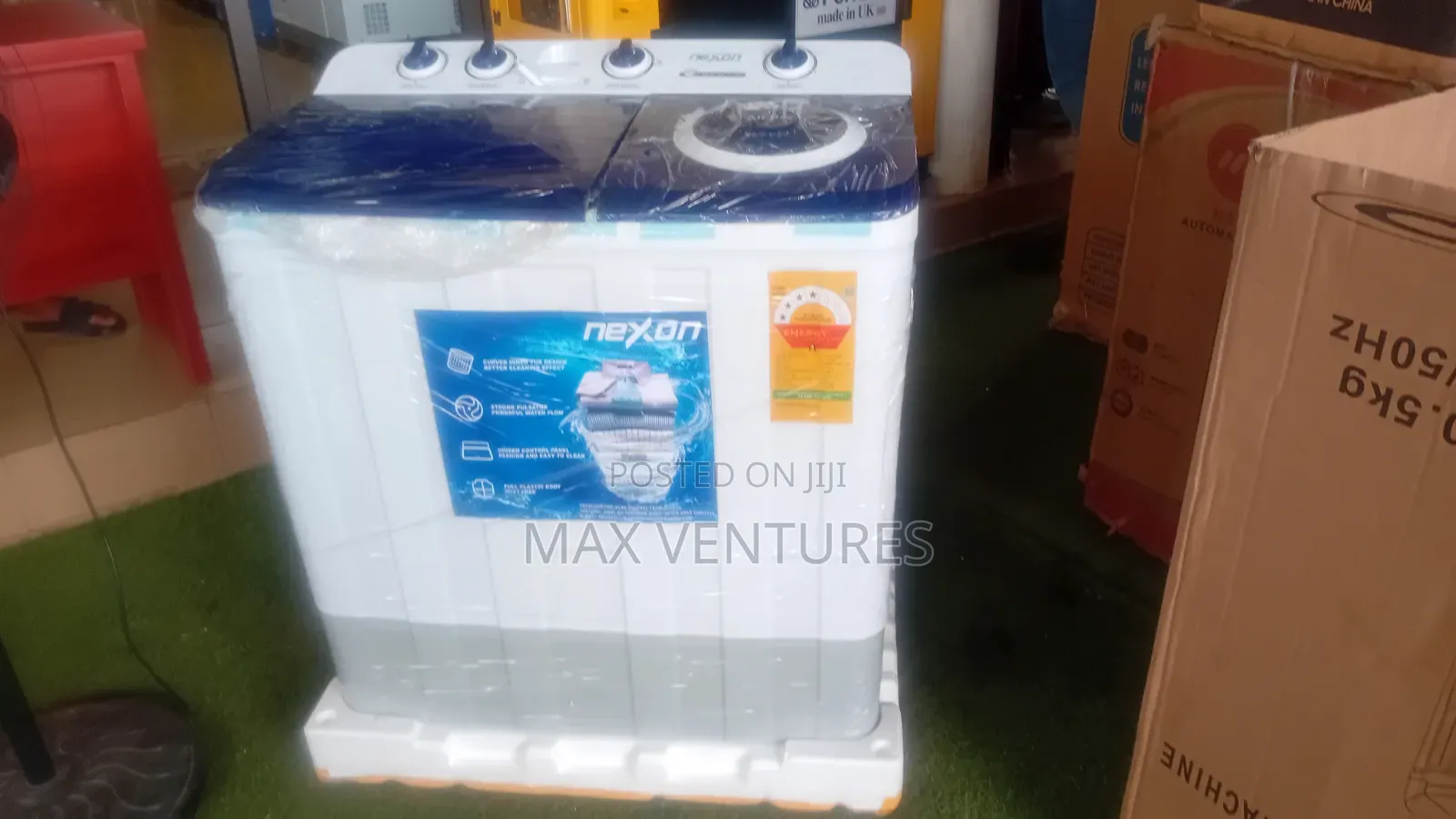 Efficient Nexon 12kg Washing Machine – Ideal for Families 12kg