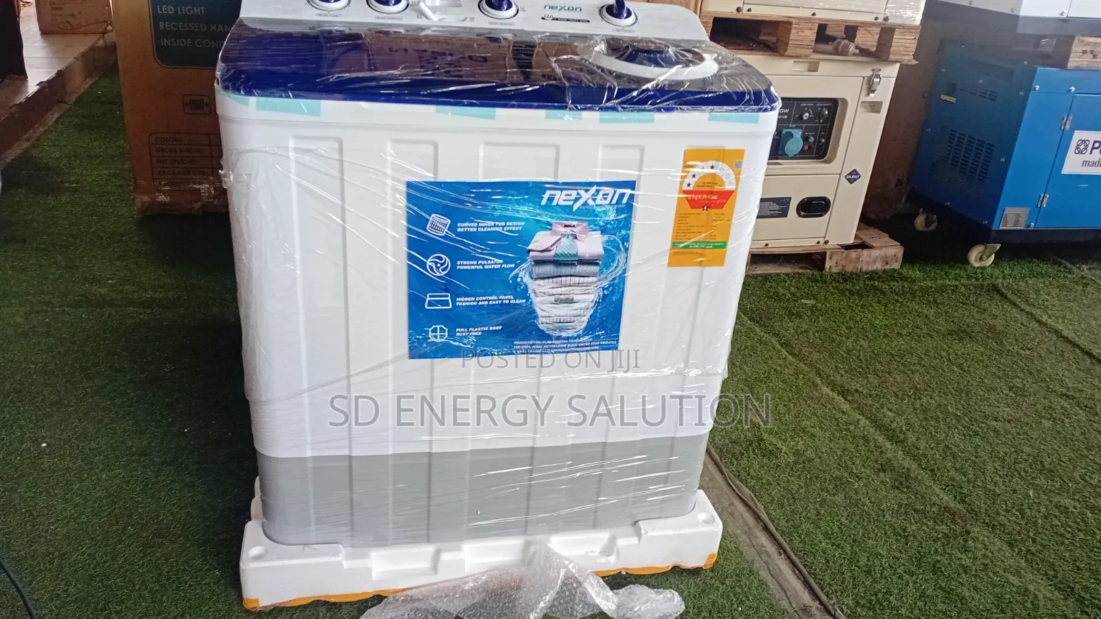 Nexon 12kg Washing Machine – Powerful Cleaning for Large Families