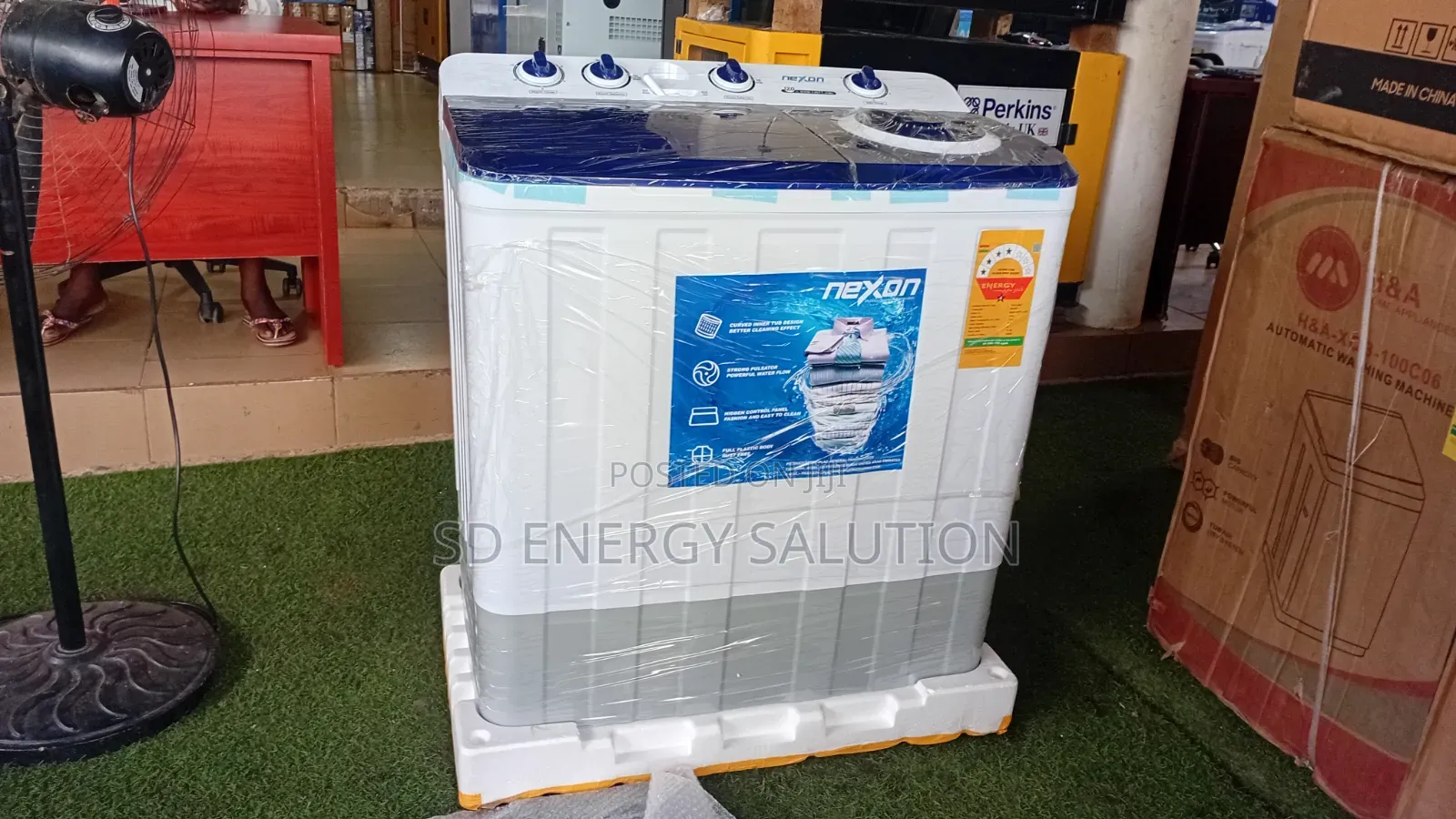 Nexon 12kg Automatic Washing Machine – Smart Laundry Solution