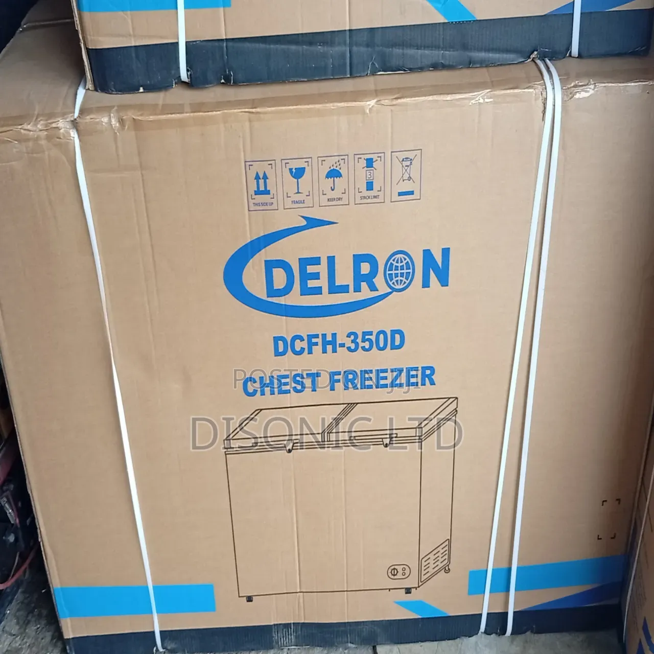 350l Double Door Chest Freezer