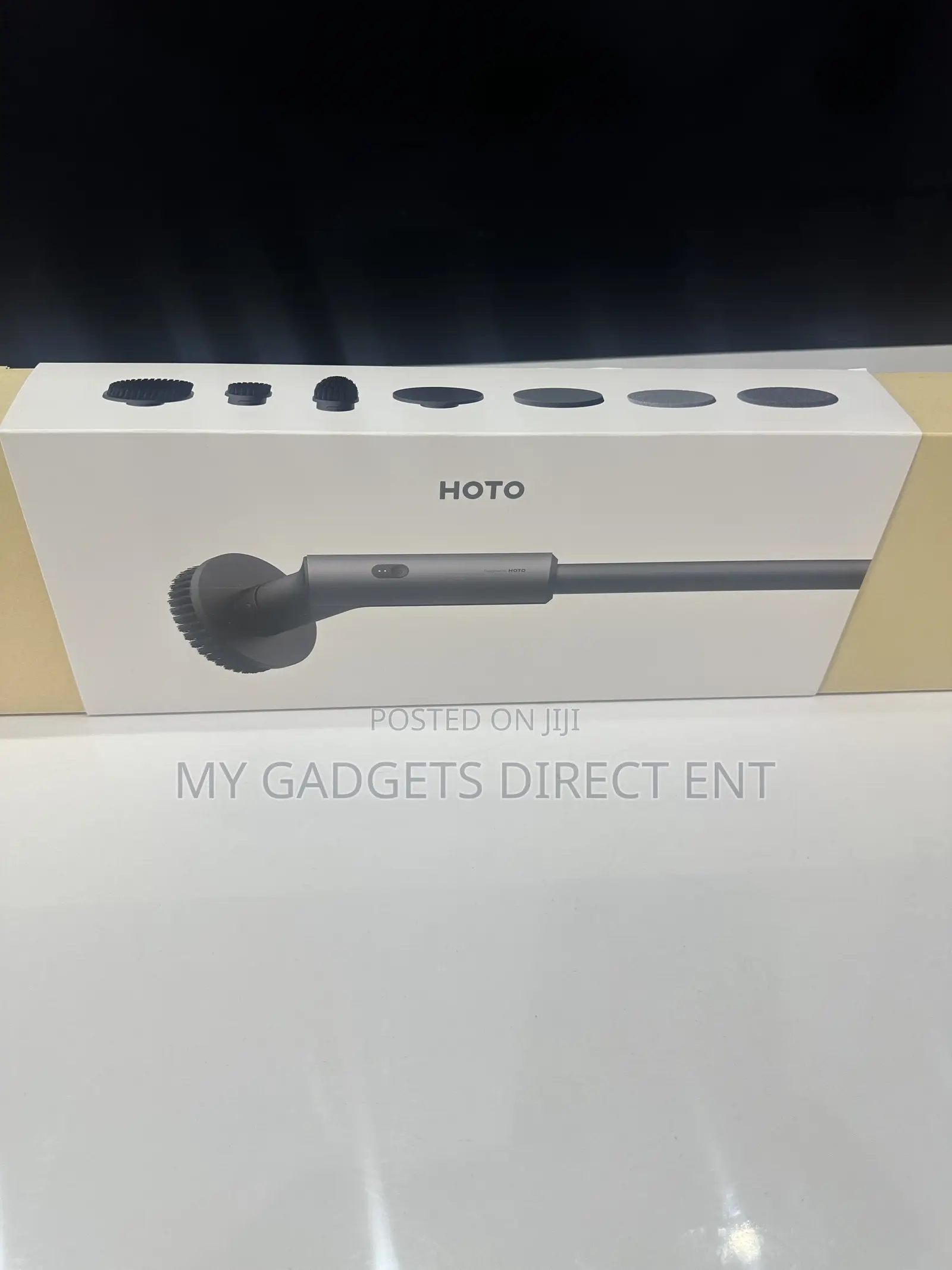 Hoto Cordless Electric Scrubber – For Bathroom, Kitchen Tiles