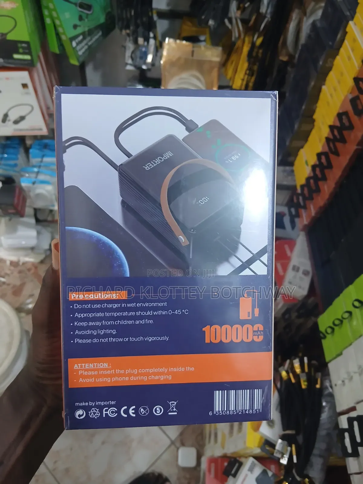 Importer Power Bank (100000mah