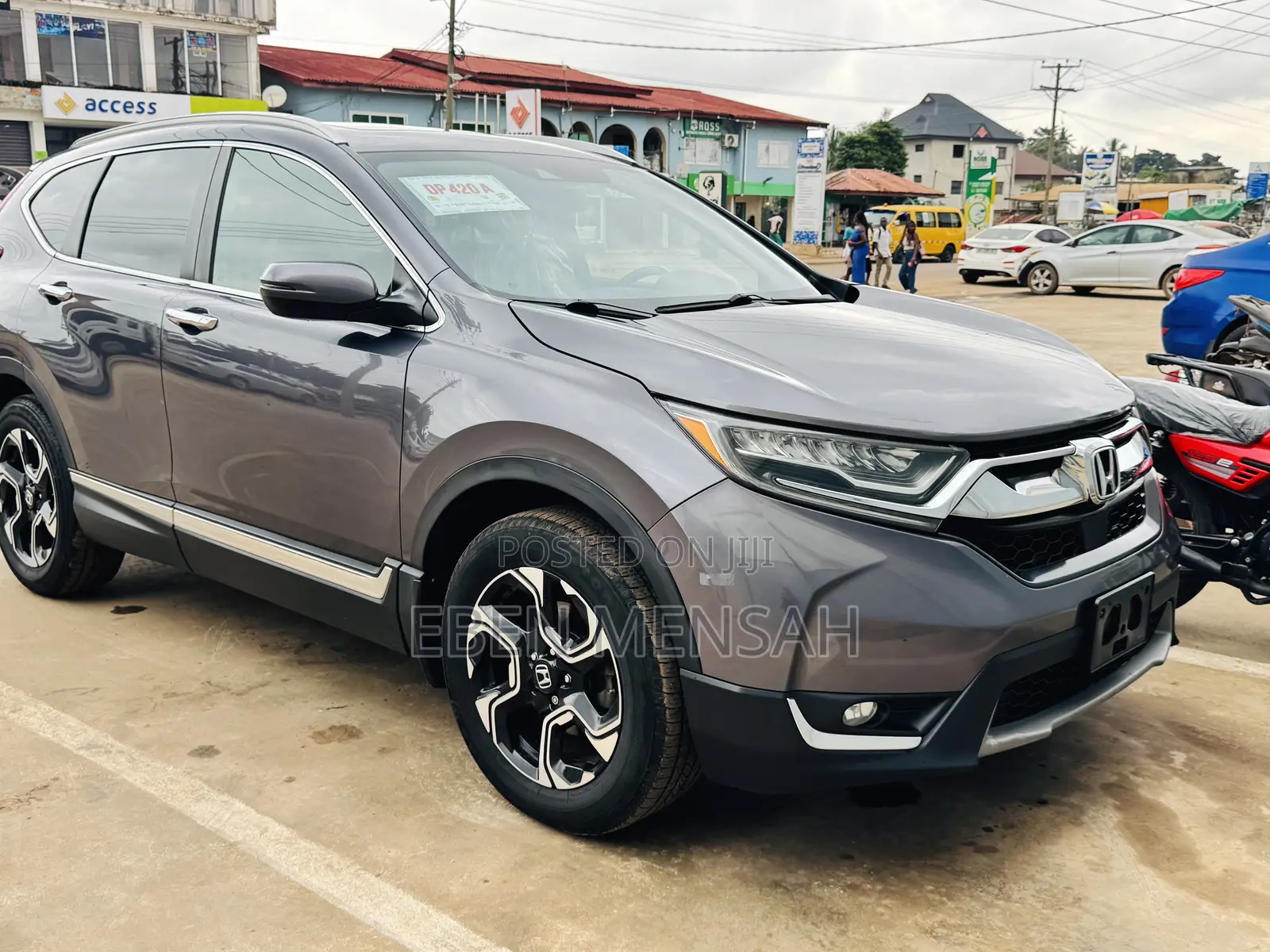 Honda CR-V Touring 4dr SUV AWD (1.5L 4cyl CVT) 2017 Gray