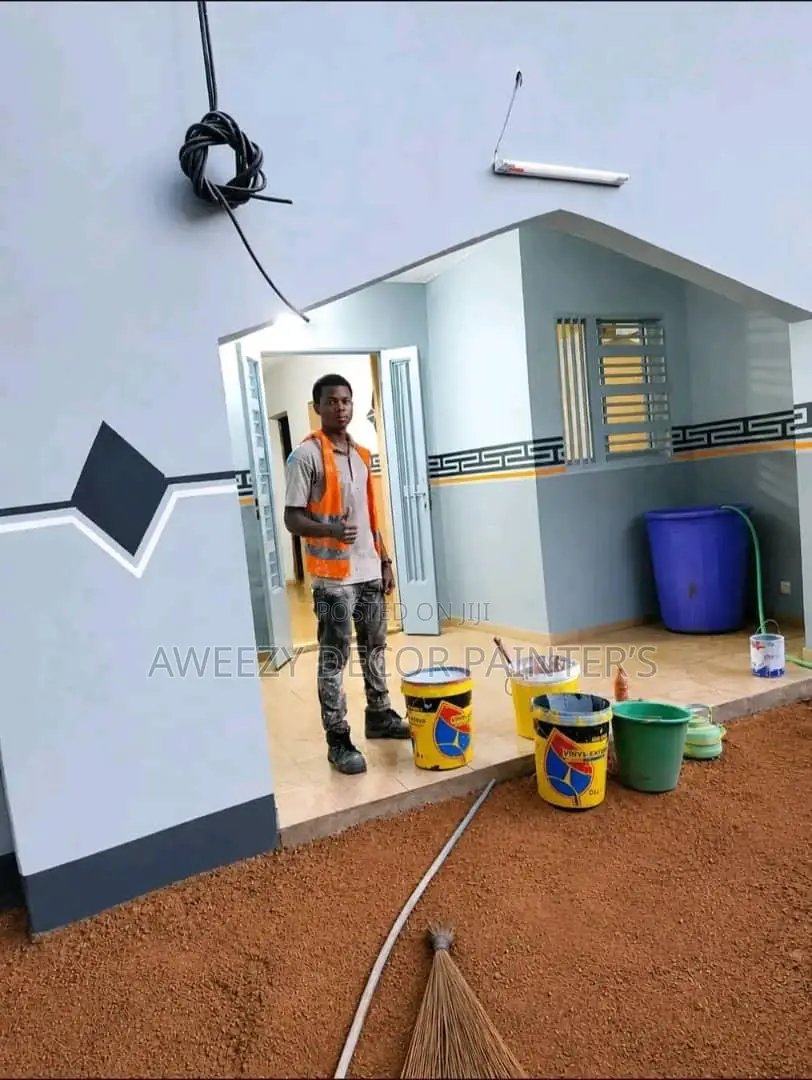 Graffiato Painting#Interior#Exterior#Skimming#P.O.P Painting