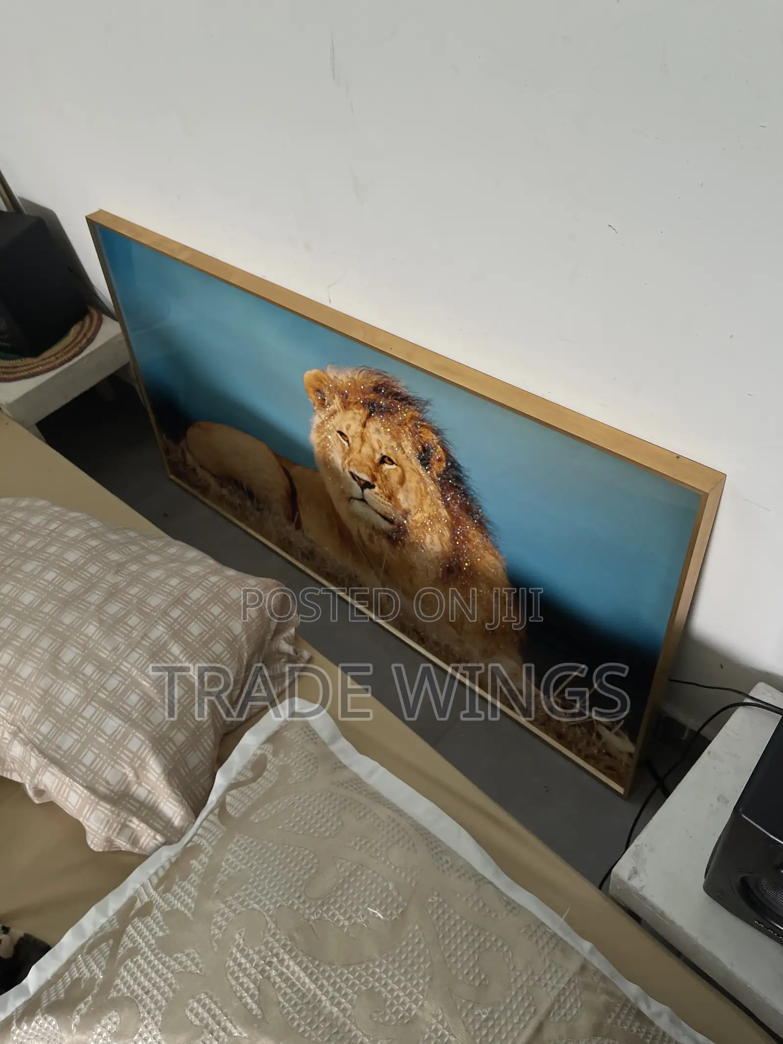 Large Luxury Lion Signage for Sale Frames
