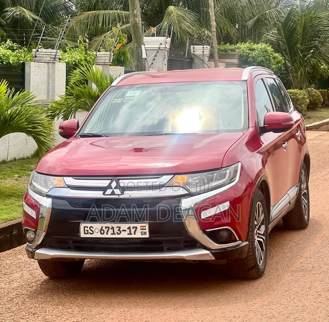 Mitsubishi Outlander 2017 Red