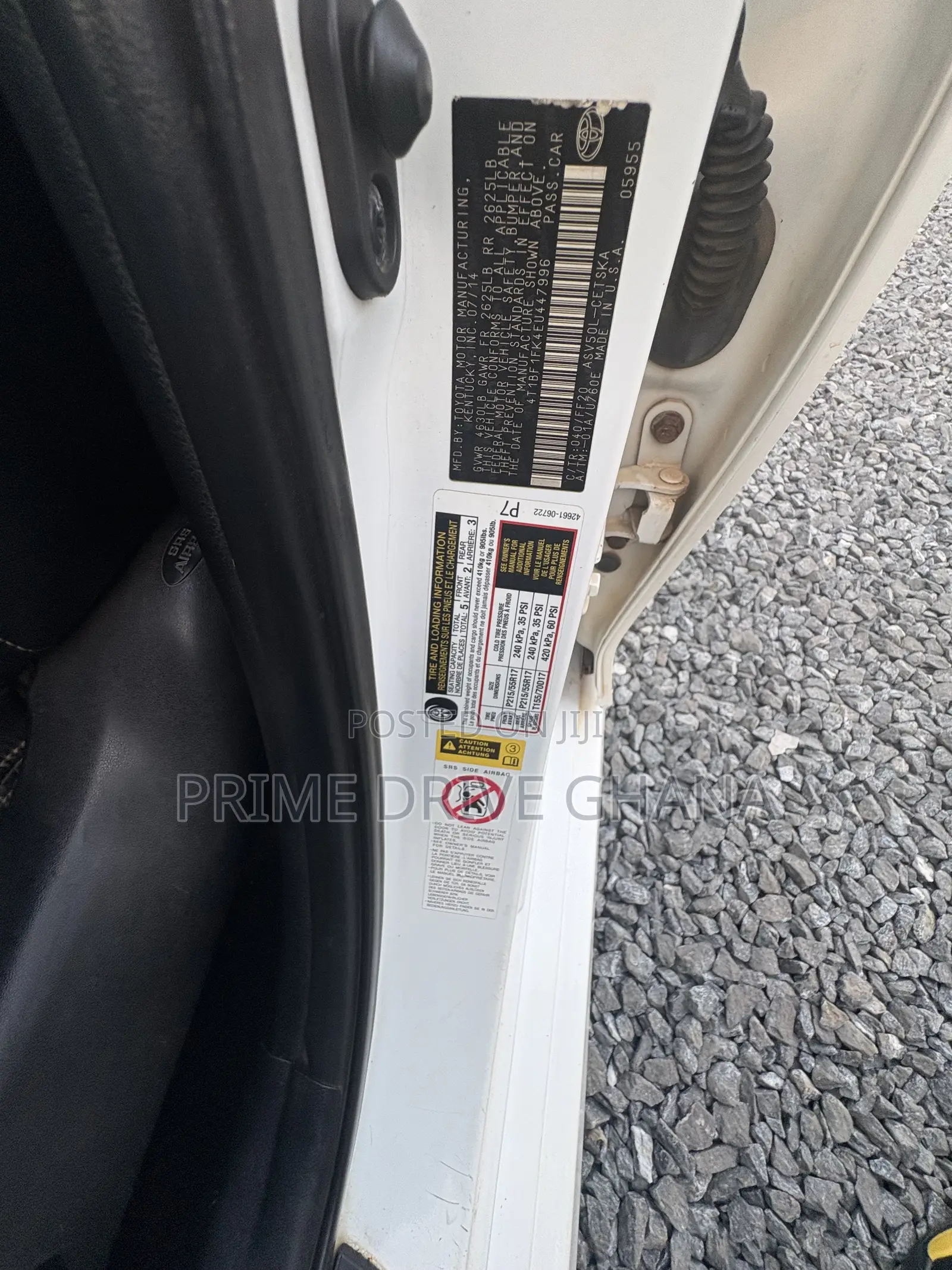 Toyota Camry SE 4dr Sedan (2.5L 4cyl 6A) 2014 White