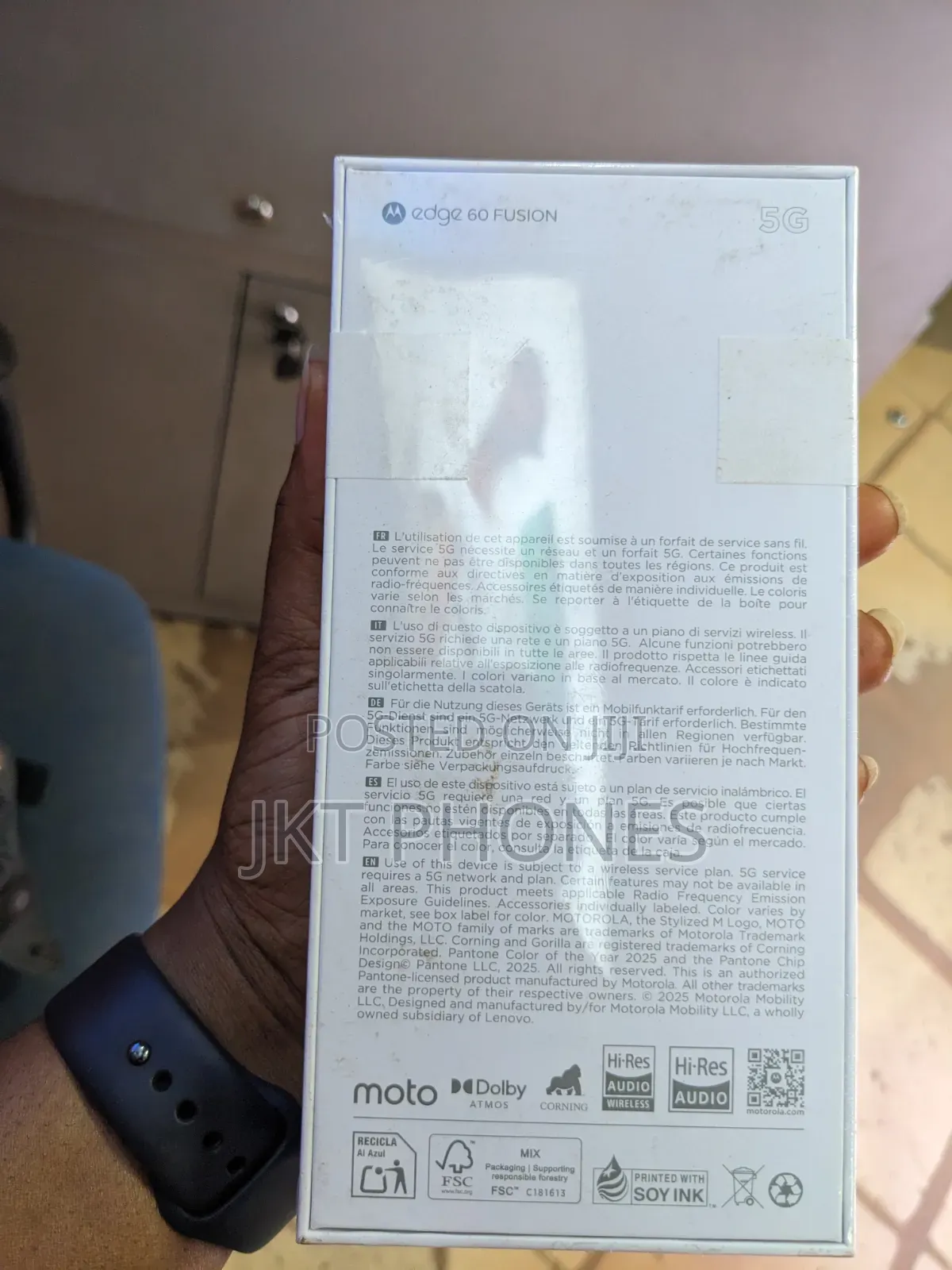 New Motorola Edge 60 Fusion 256 GB Blue